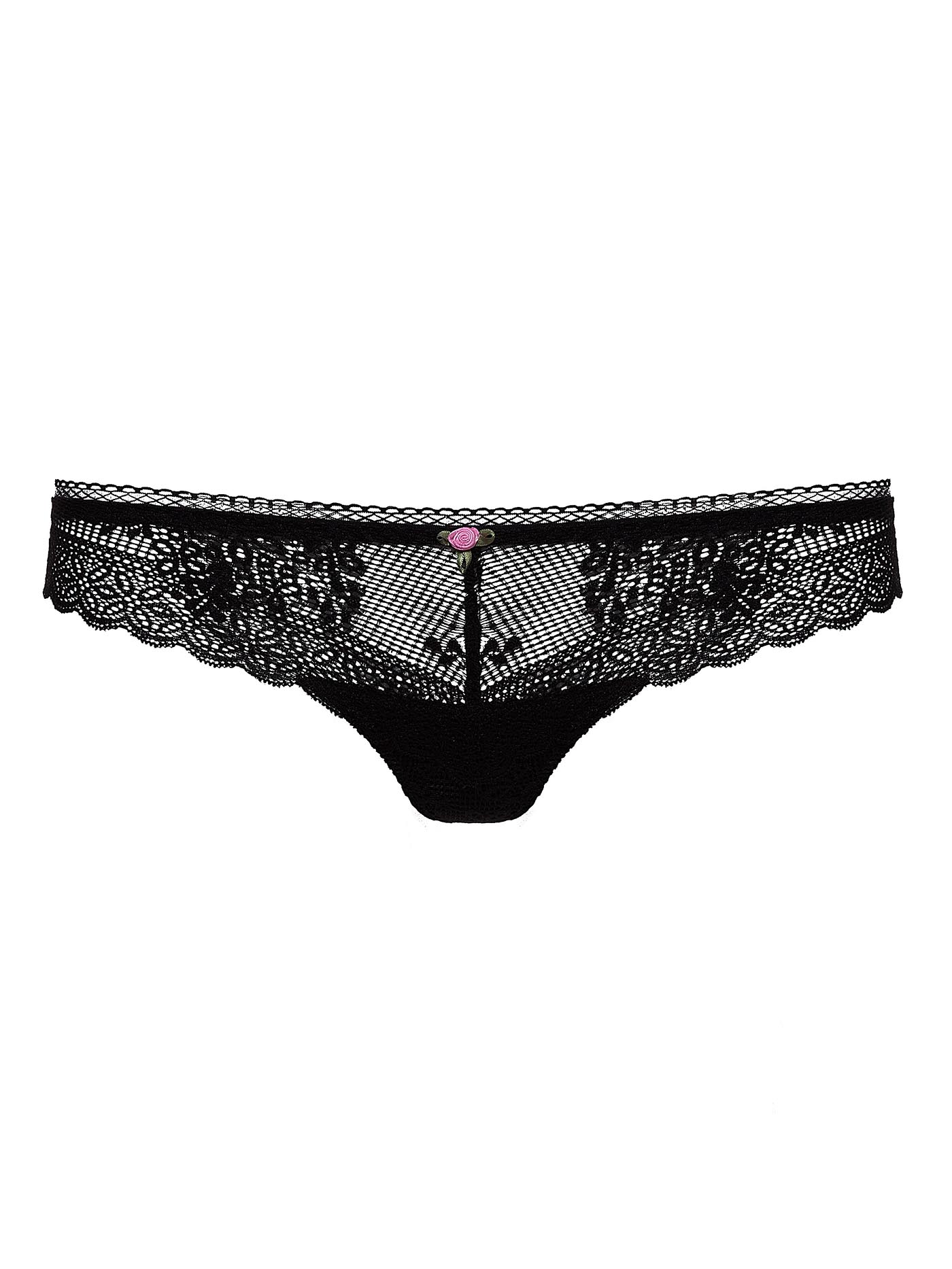 Трусы стринг Черный 2421F2101_U | фото 3