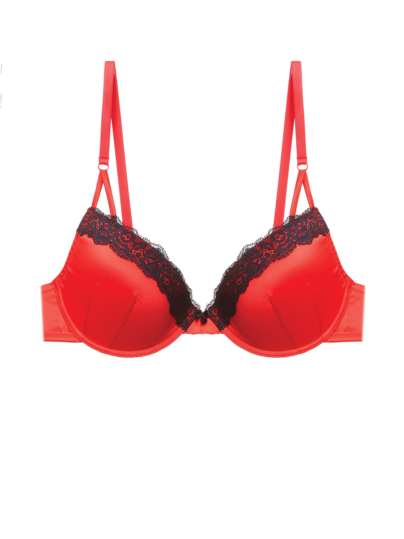 Бюстгальтер push-up Яркий красный 2454F1138 | фото 3