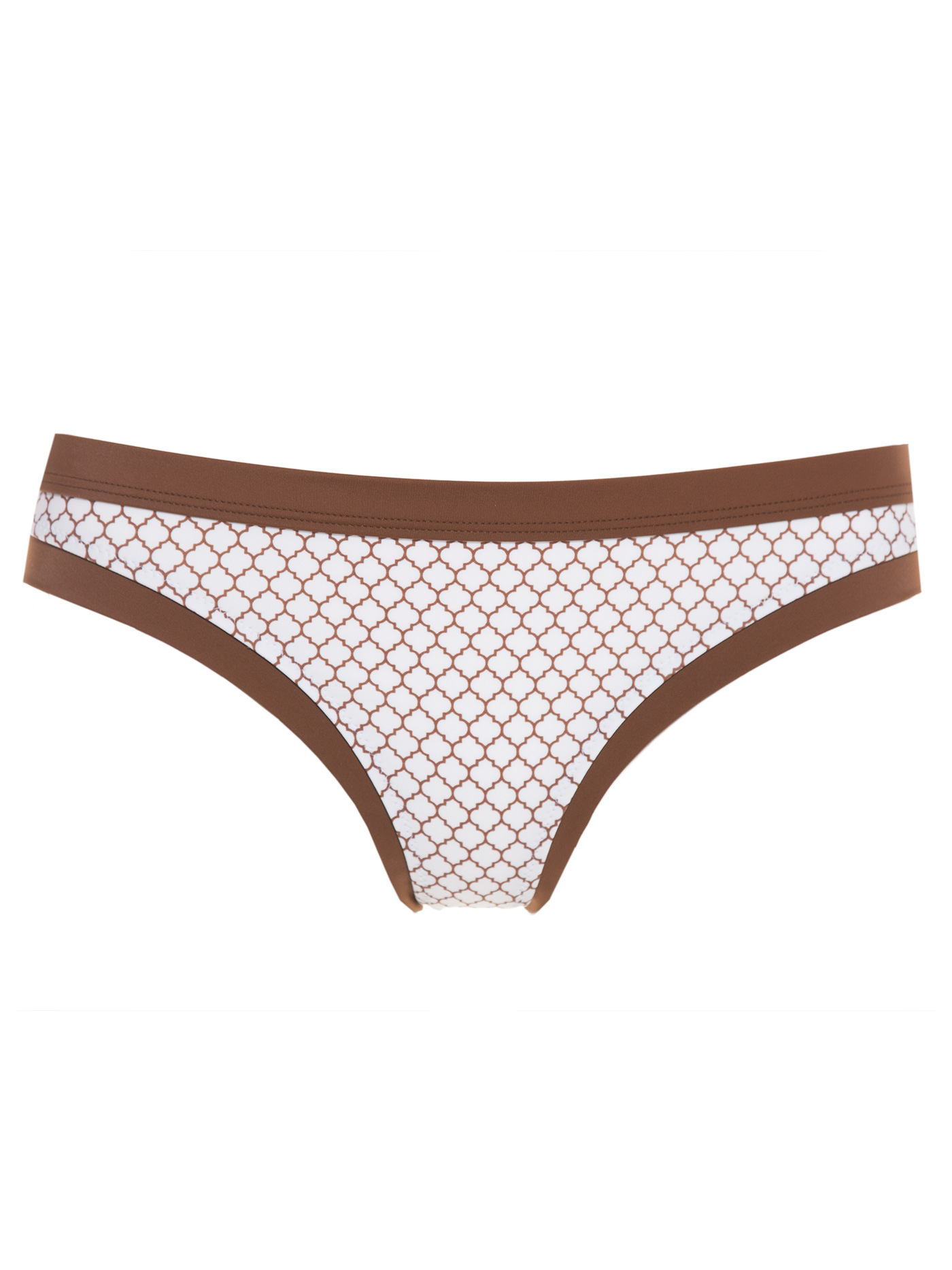 Плавки слип Белый принт 2400S2701 | фото 3