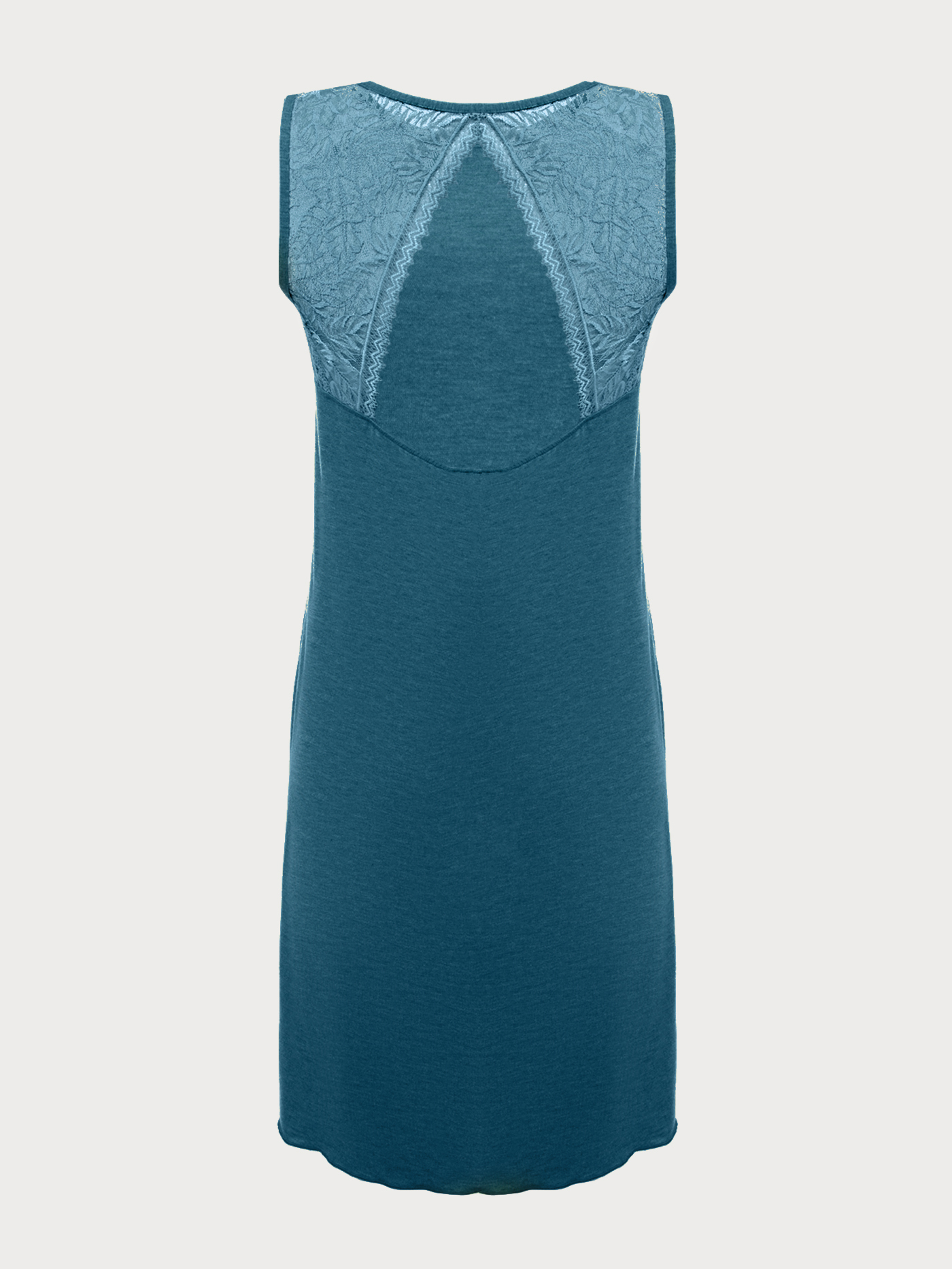 Сорочка на бретелях Бирюзовый 2855F3232 | фото 6