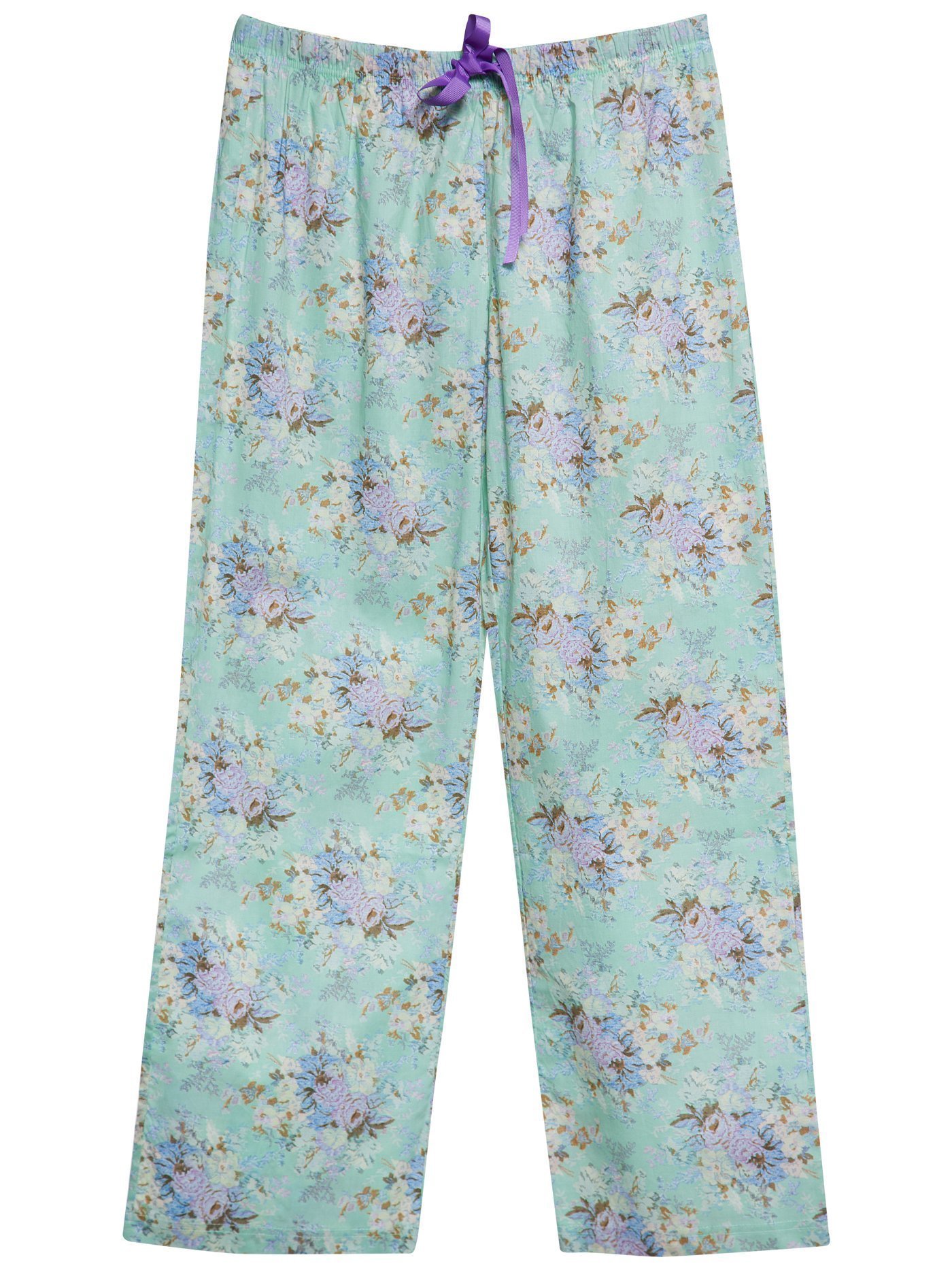 Брюки Принт голубой HB003 | фото 3