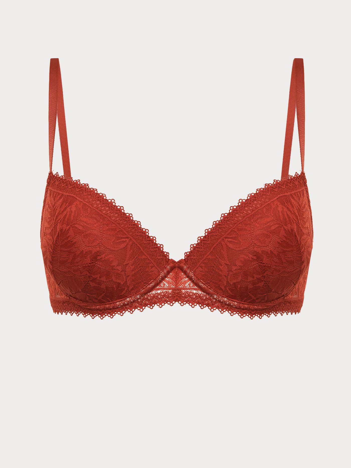Бюстгальтер push-up Терракотовый 2852F1125 | фото 6