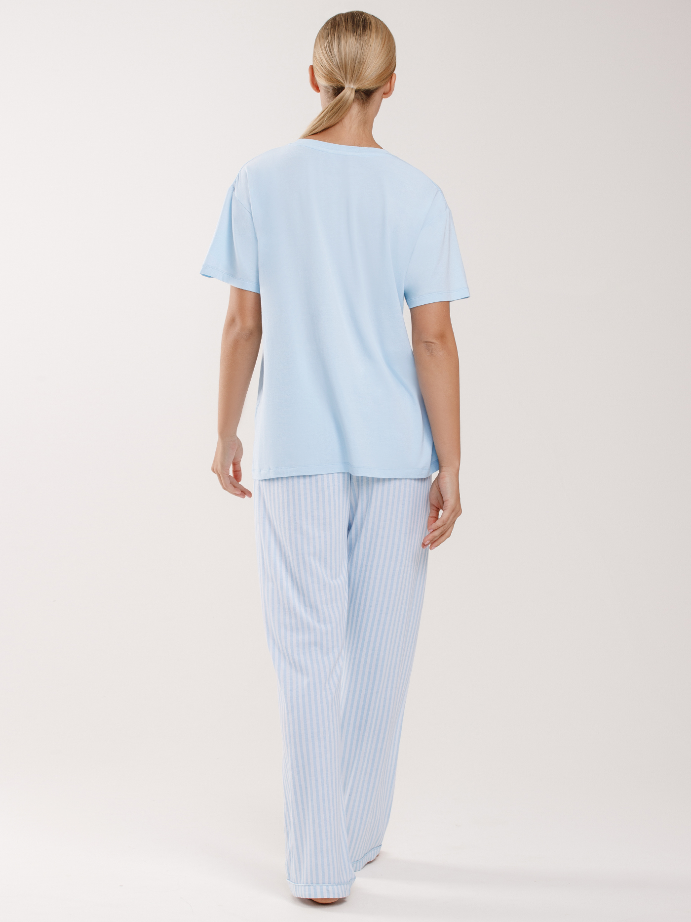 Брюки Принт полоска ALC-1512PN | фото 2