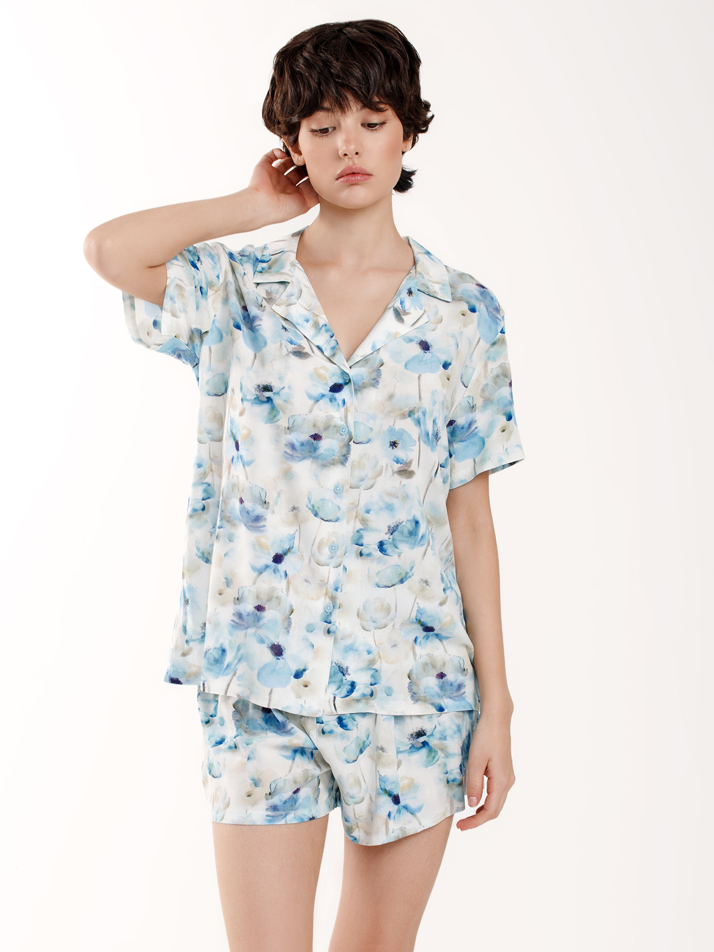 Шорты Принт акварель PAR-02 | фото 3