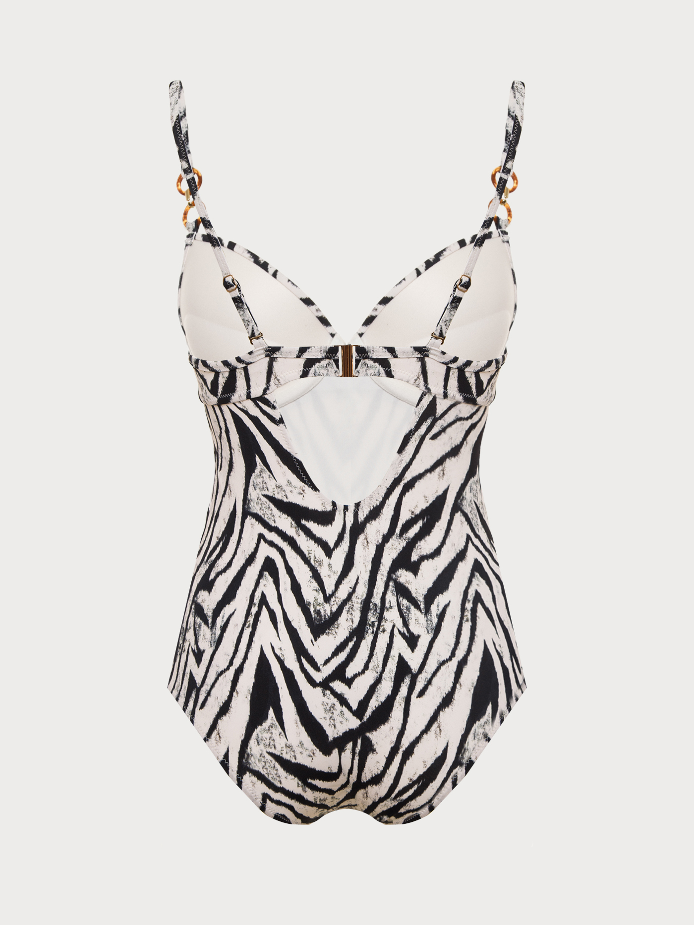 Купальник слитный push-up Принт зебра PRT-1006 | фото 7