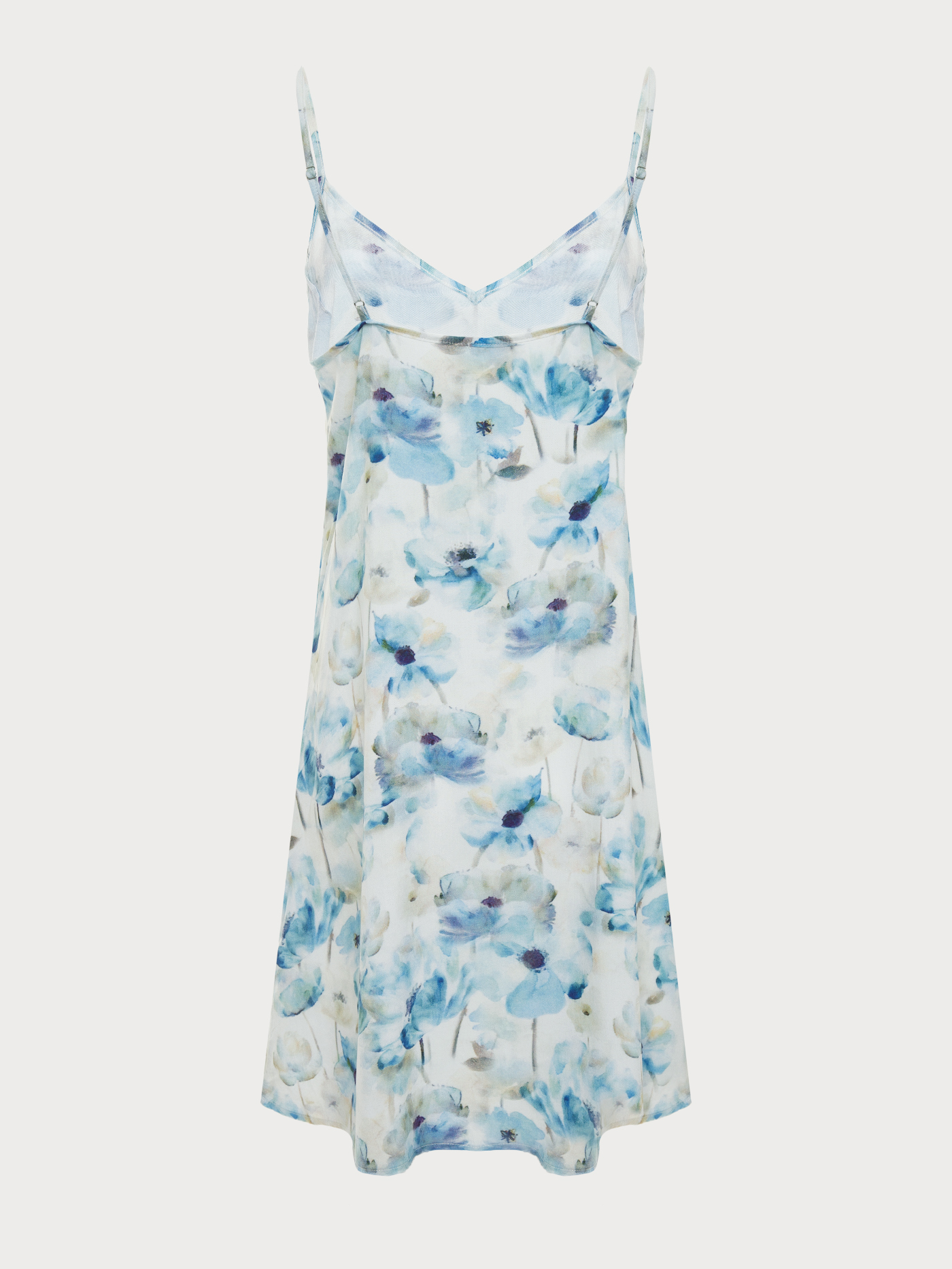 Сорочка короткая Принт акварель PAR-07 | фото 8