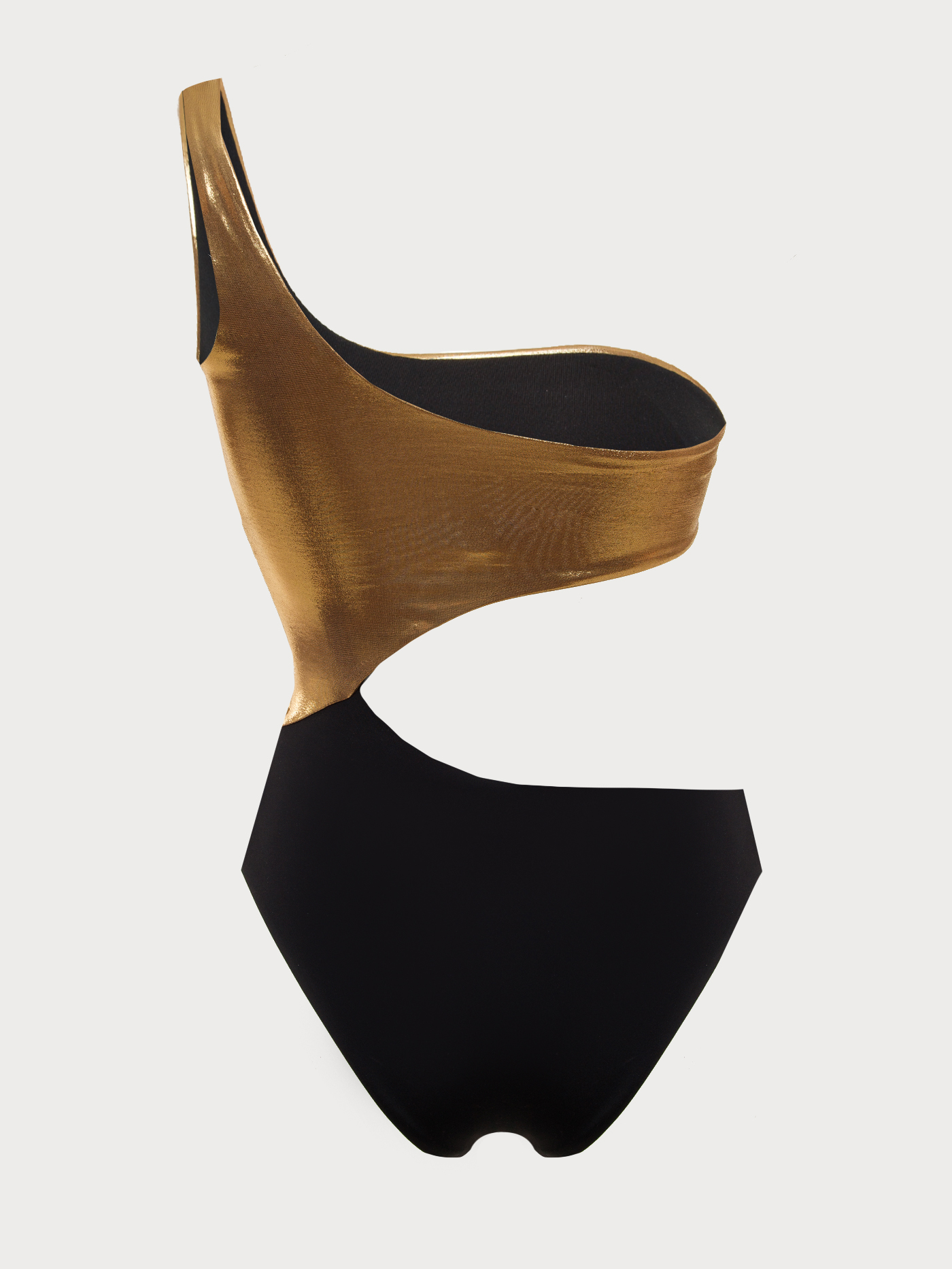 Купальник слитный Черный с золотым BR-1-2022 | фото 6