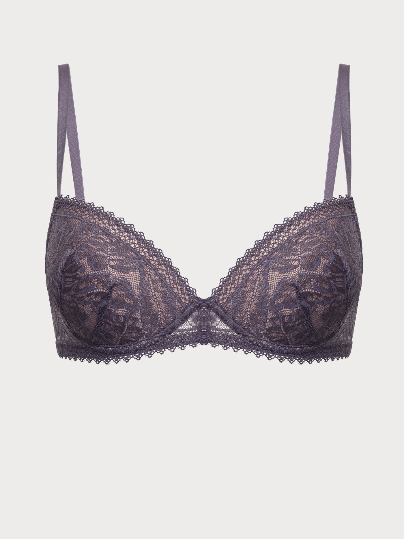 Бюстгальтер push-up Дымчато-серый 2852F1125 | фото 6