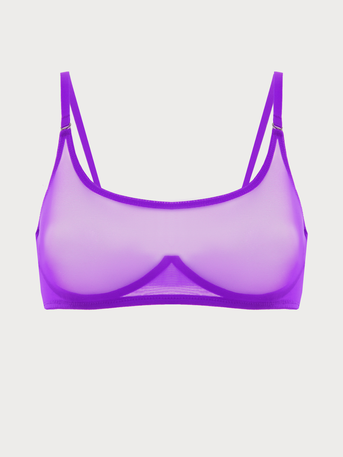 Бюстгальтер мягкий топ Фиолетовый MR-3 | фото 6