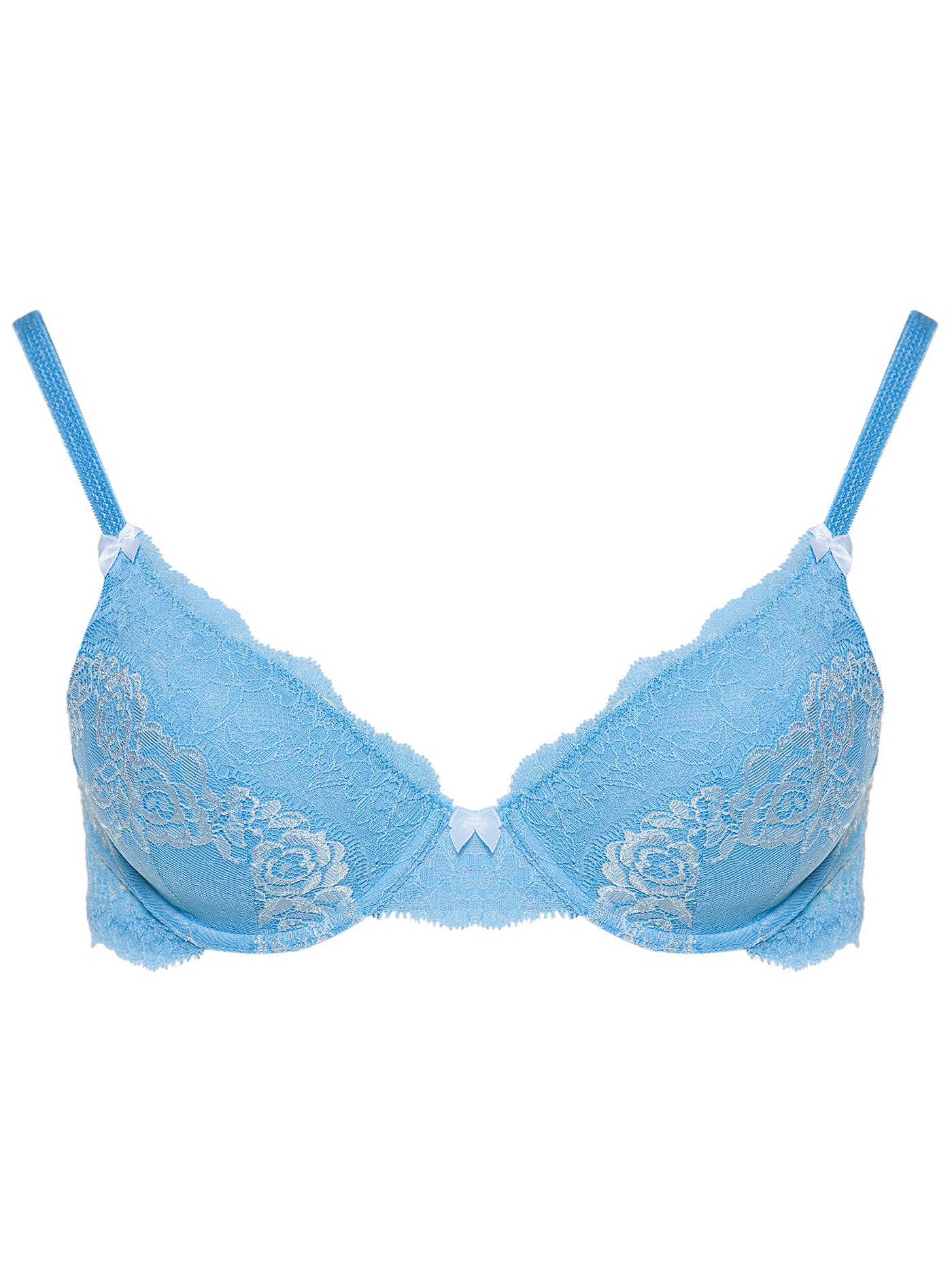 Бюстгальтер t-shirt Голубой с белым 2415F1446 | фото 3