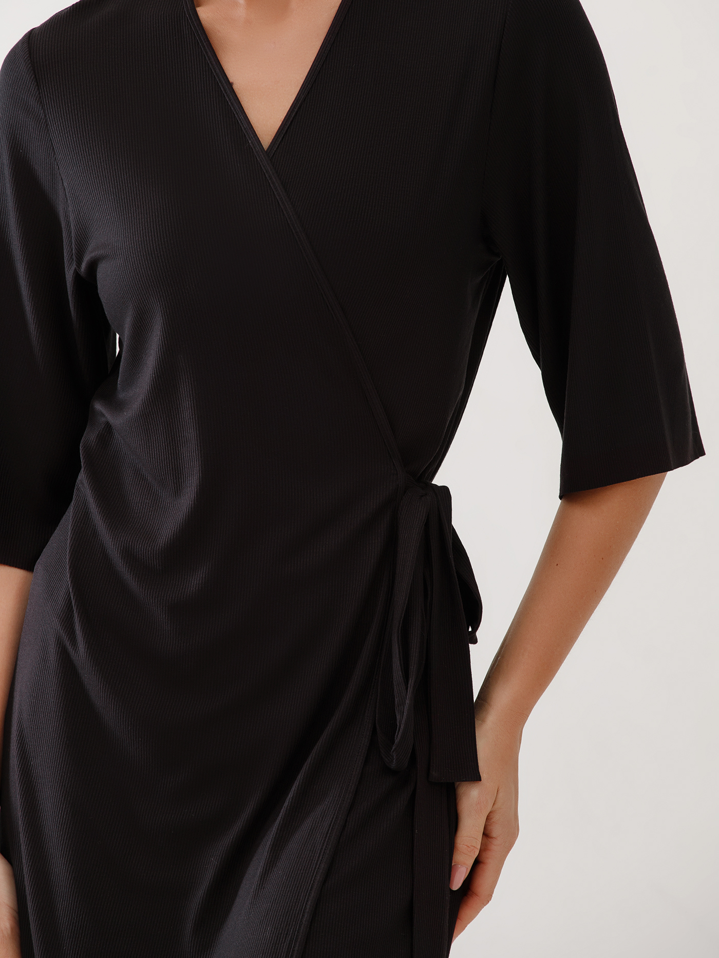 Халат Черный 3001F3501 | фото 5