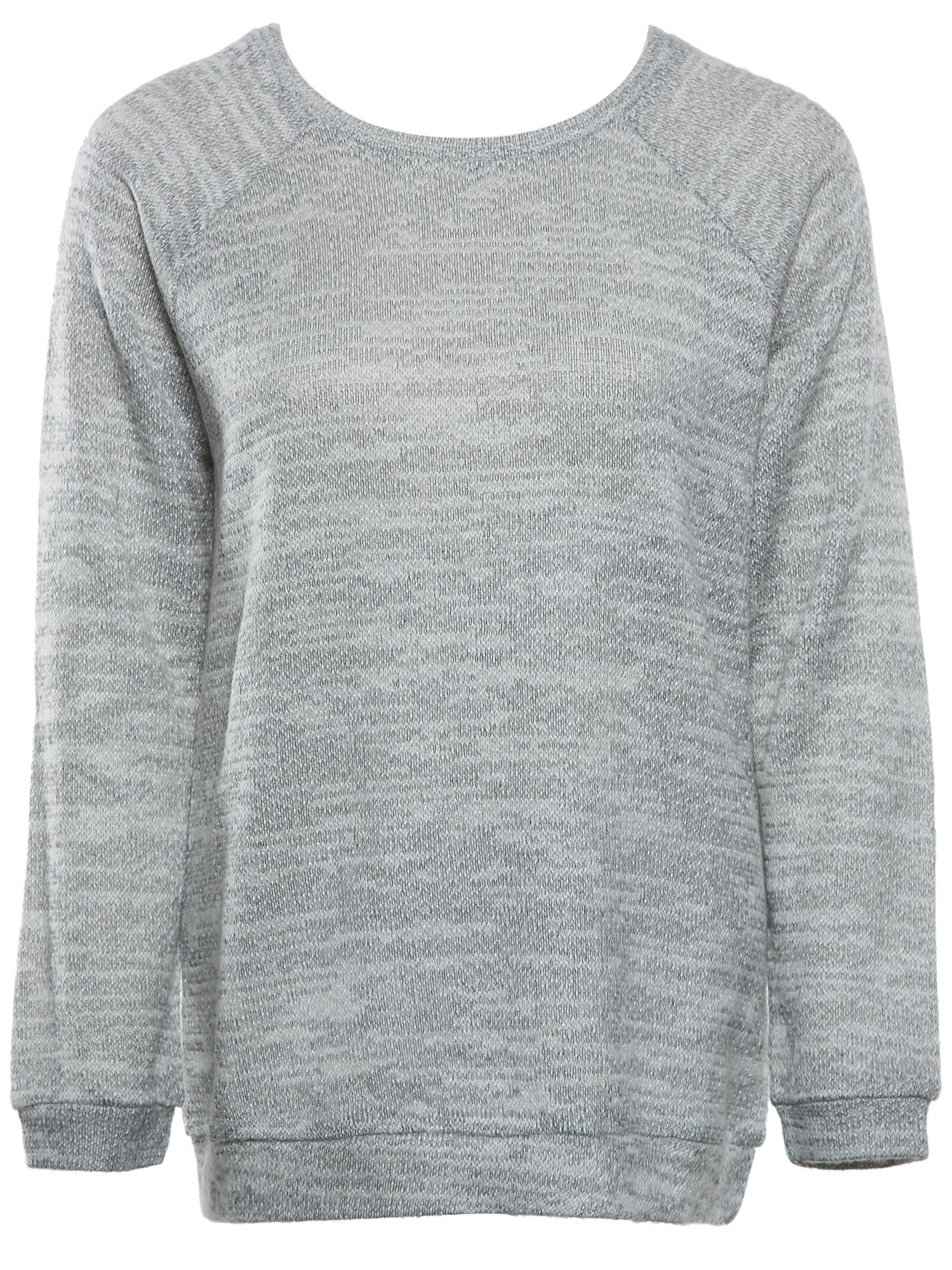 Джемпер Серый меланж BST-01 | фото 3