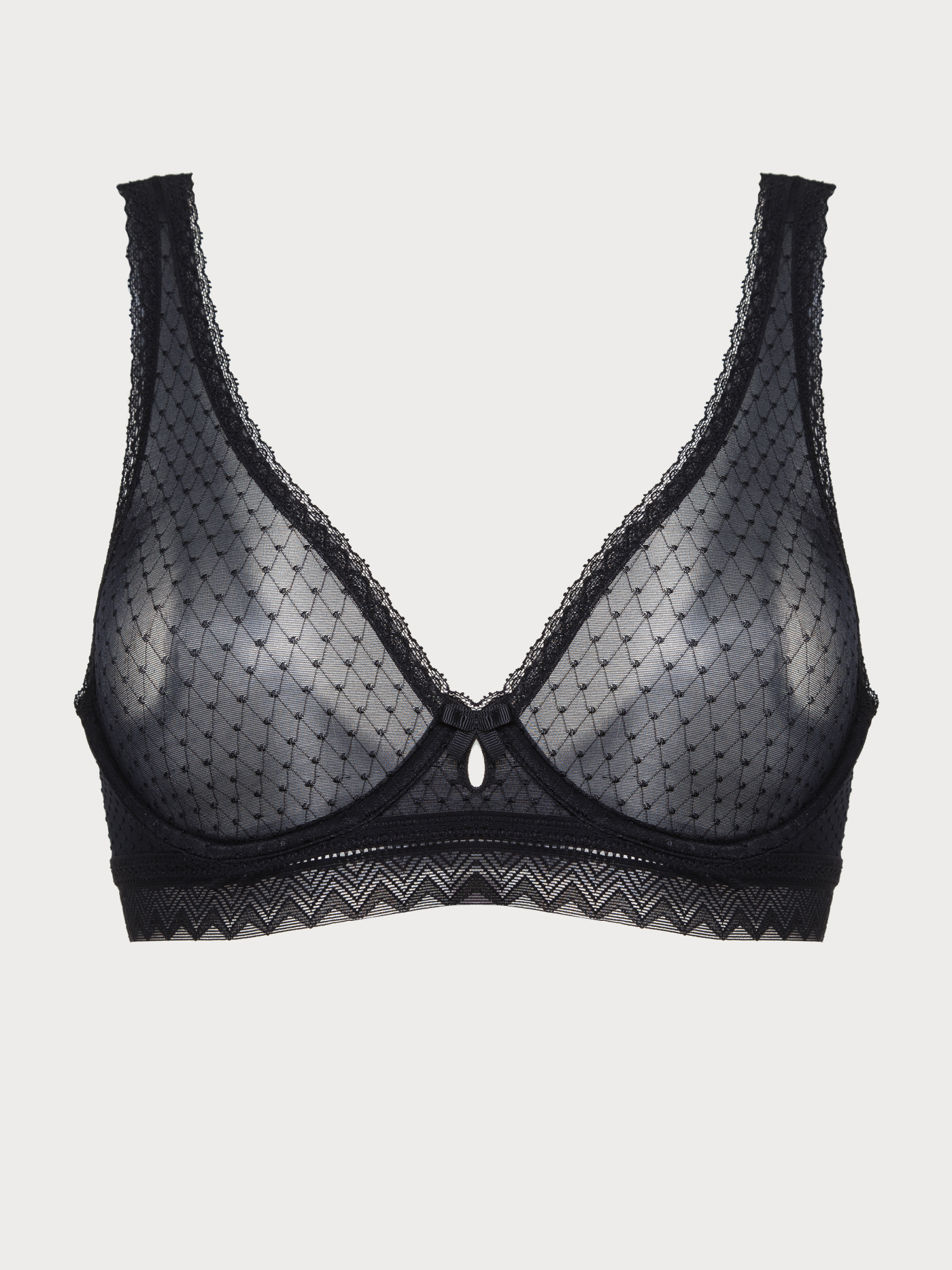 Бюстгальтер мягкий Черный BU3325WB-1 | фото 4