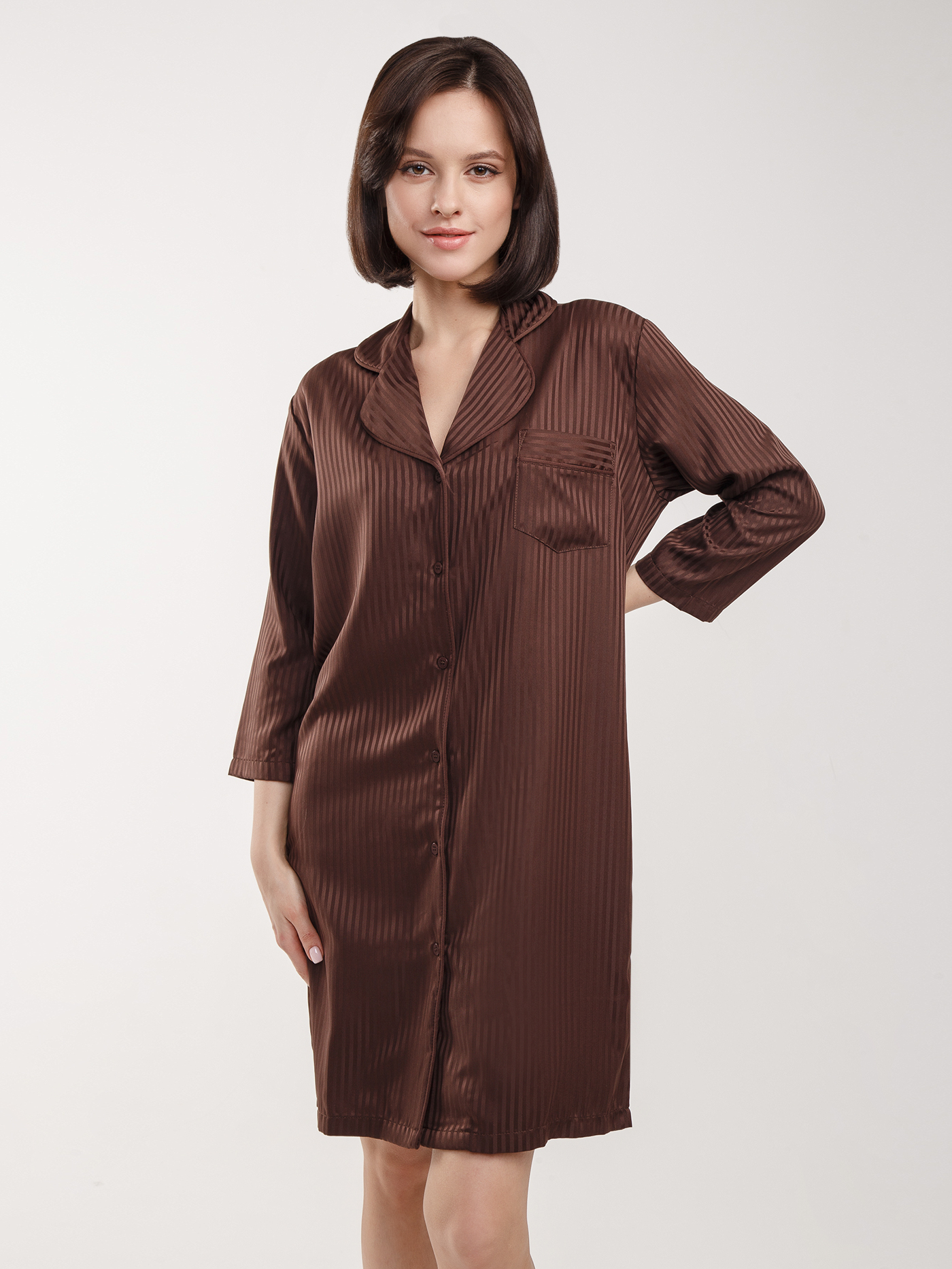 Платье Шоколадный ANG-4 | фото 1