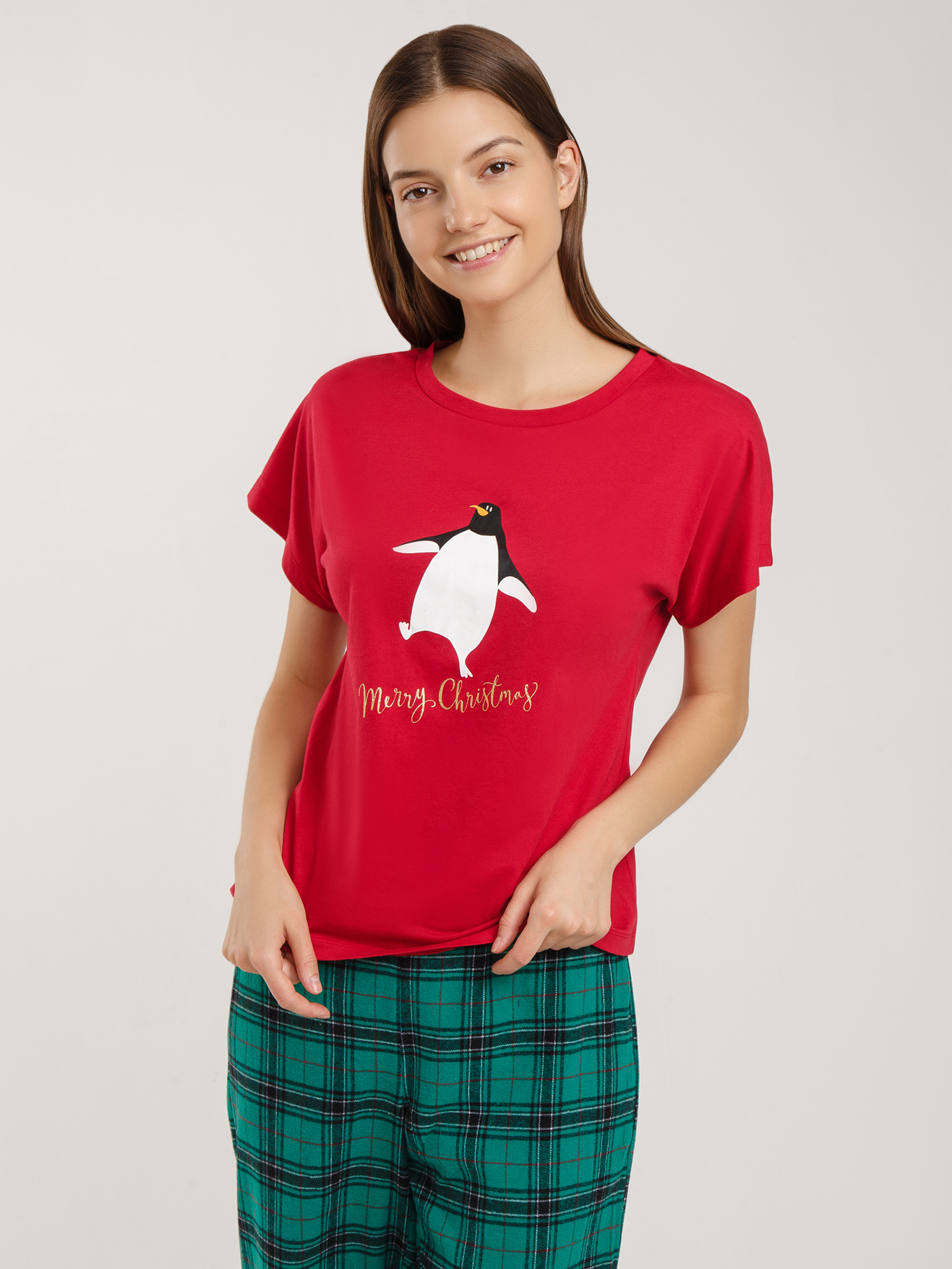 Футболка Принт красный JBN-2 | фото 4