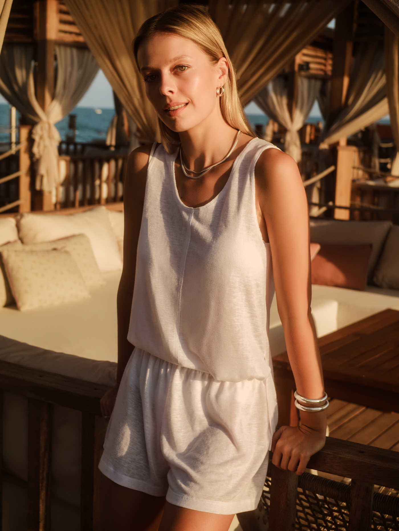 Майка Белый 3013S4100 | фото 1