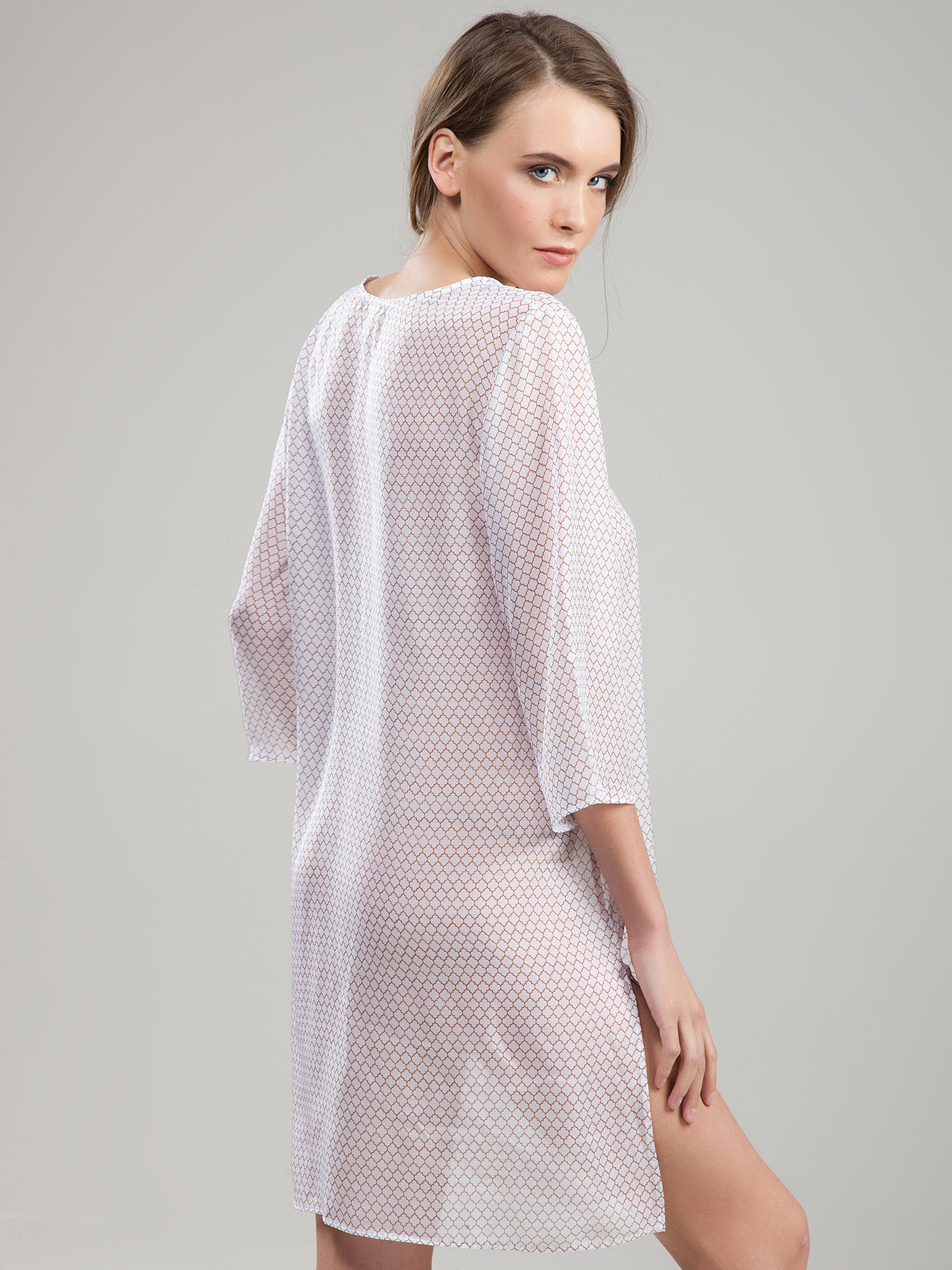 Туника Белый принт 2285S4311_1 | фото 2