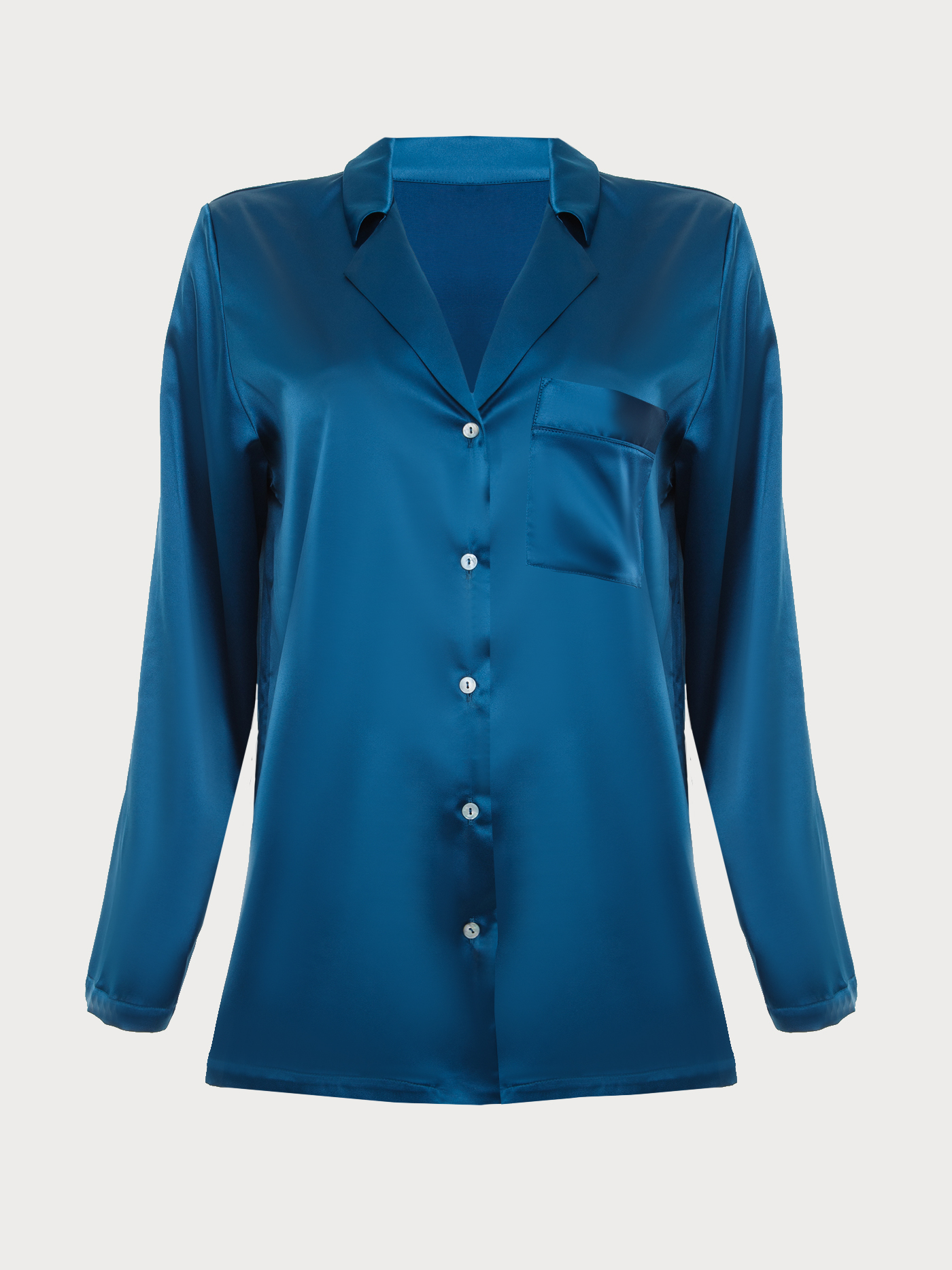 Пижамный топ Бирюзовый 2810F3832 | фото 5