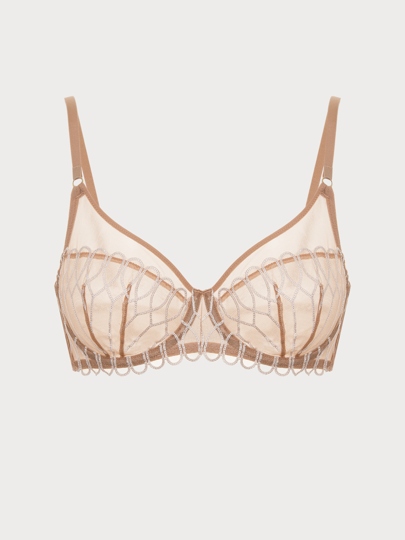 Бюстгальтер мягкий Бежевый ATN0808WB | фото 6
