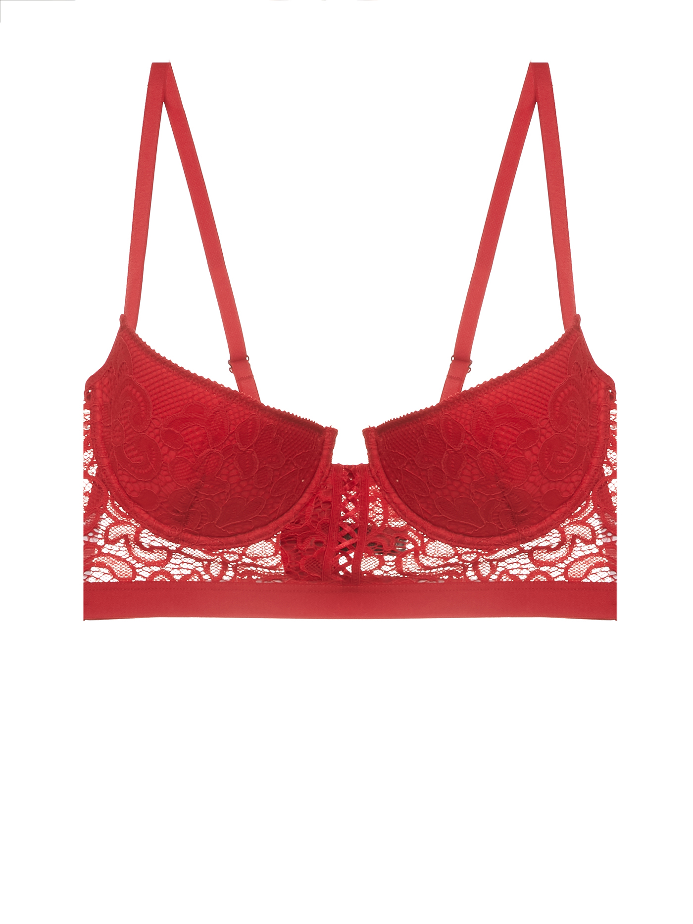 Бюстгальтер бюстье Красный 2609F1654 | фото 3