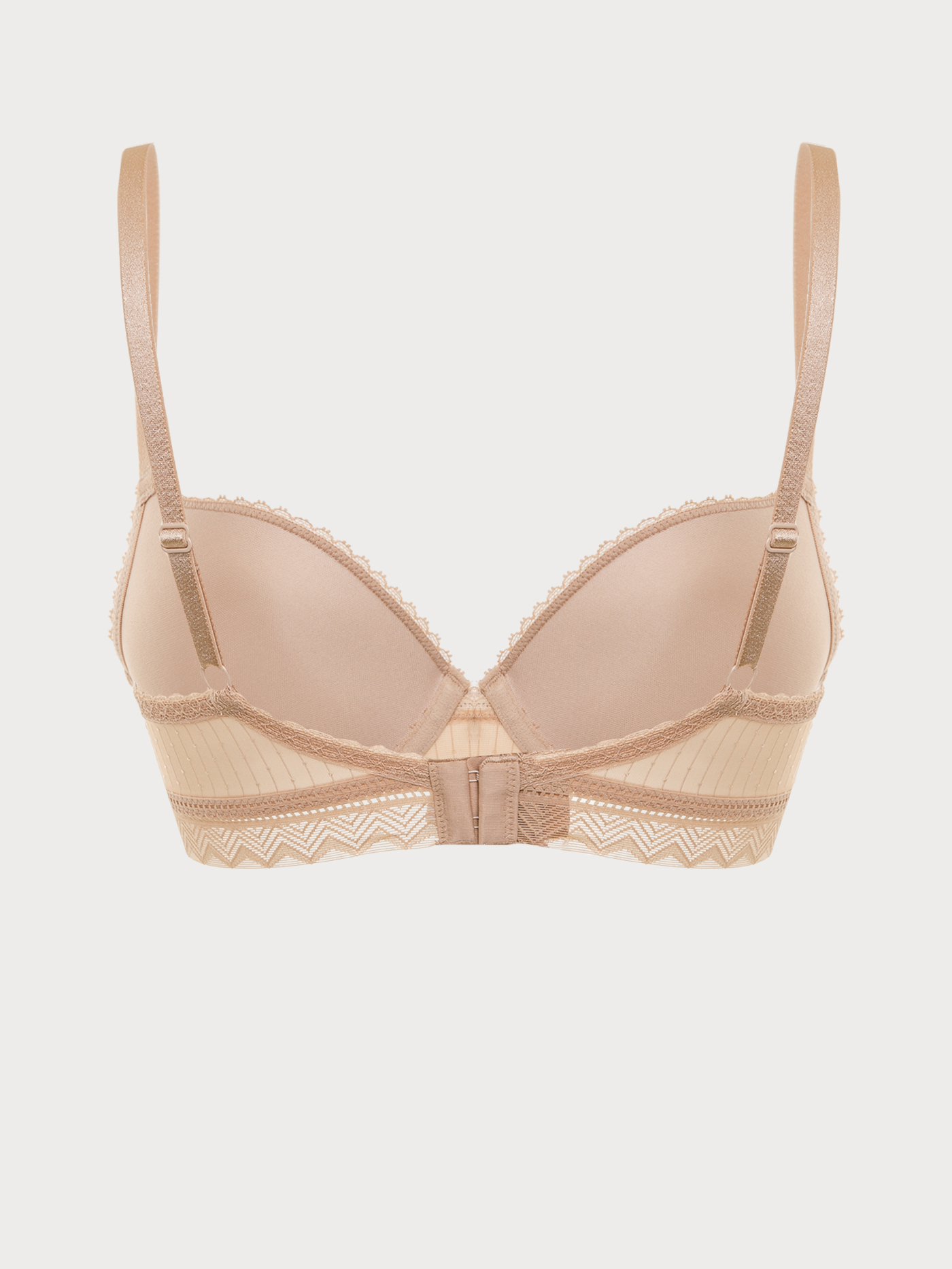 Бюстгальтер push-up Бежевый BU6220PU-1 | фото 7