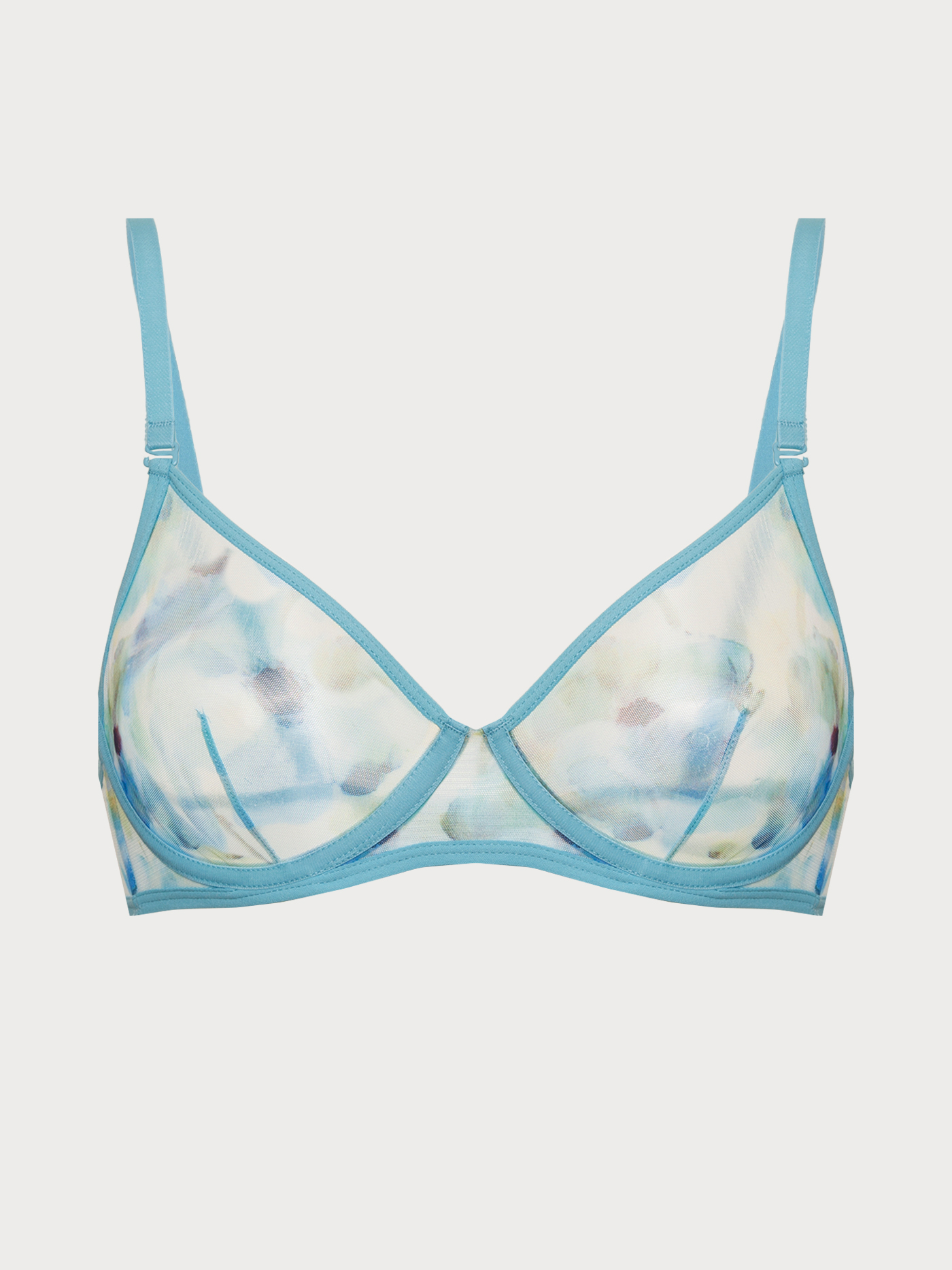 Бюстгальтер мягкий Принт цветы FR-1 | фото 4