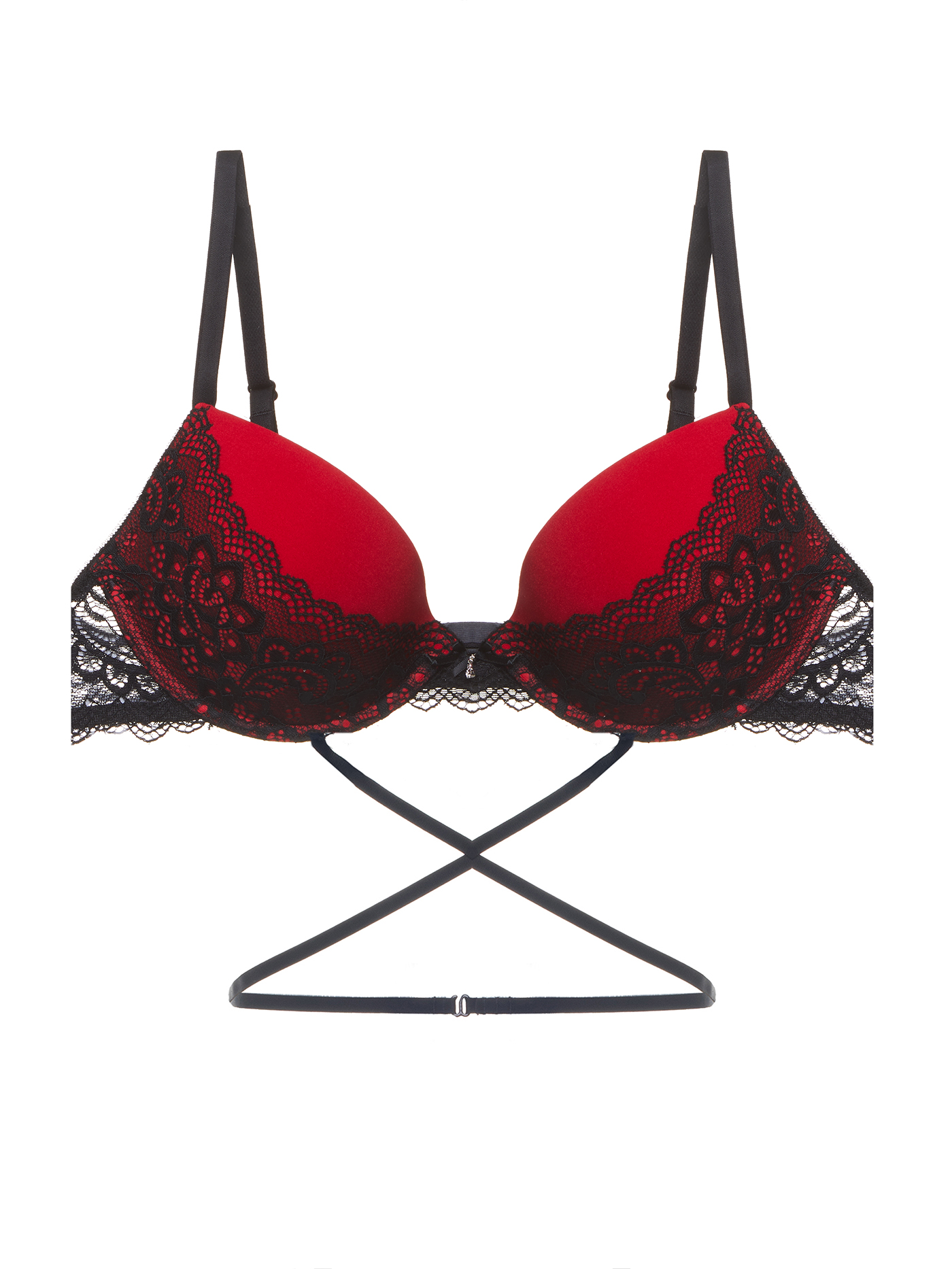 Бюстгальтер push-up Красный 2557F1138 | фото 3