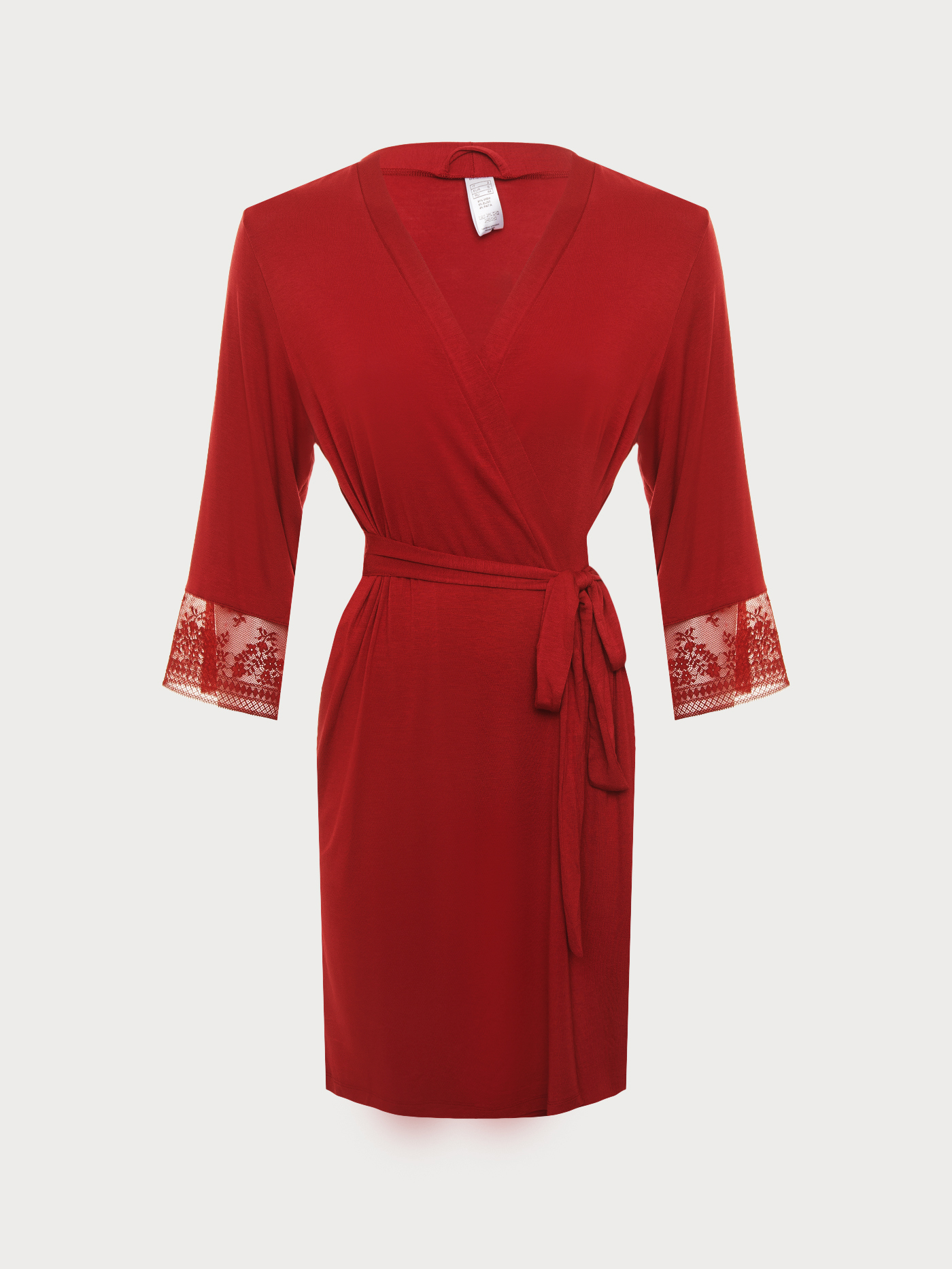 Халат Бордовый 3017F3504 | фото 6