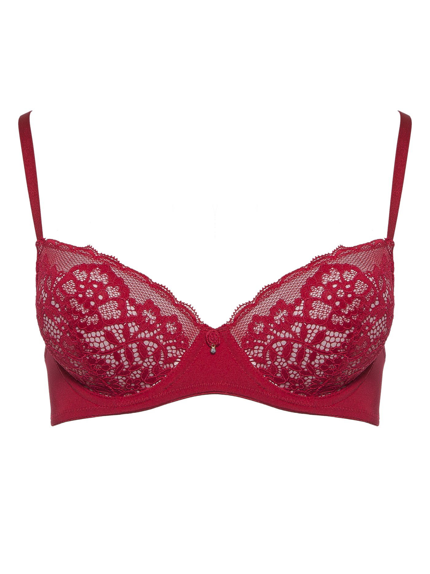 Бюстгальтер t-shirt Насыщенный красный MOU-12064 | фото 3