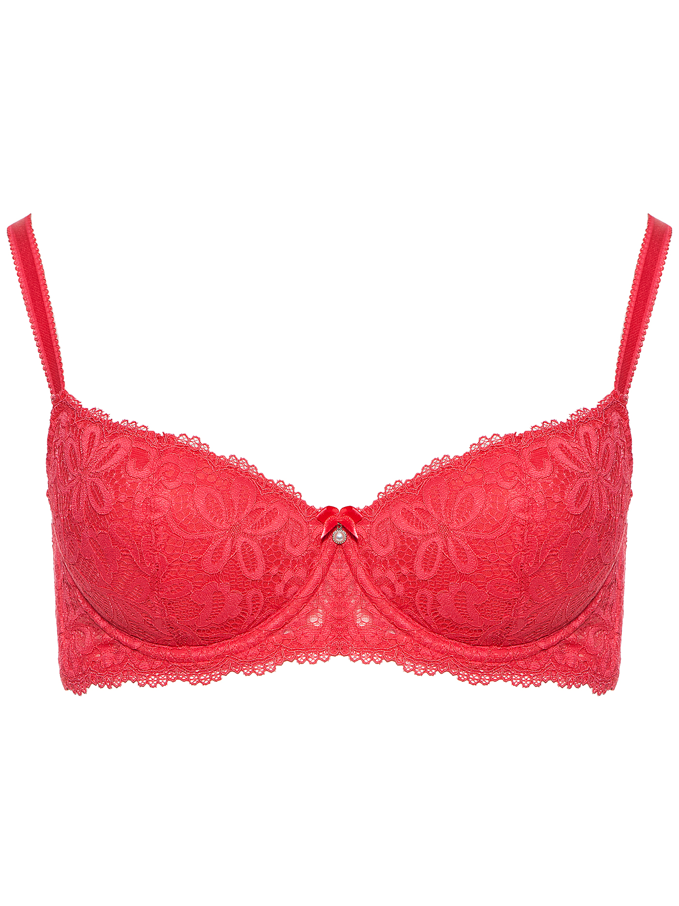 Бюстгальтер балконет t-shirt Насыщенный красный 2359F1201L | фото 3