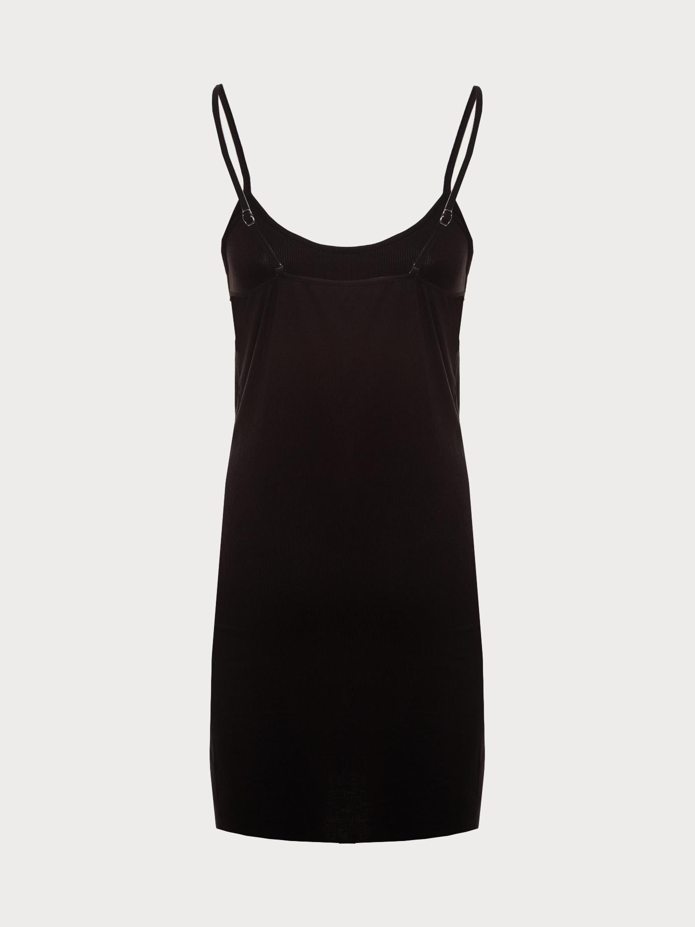 Сорочка на бретелях Черный 3001F3206 | фото 3