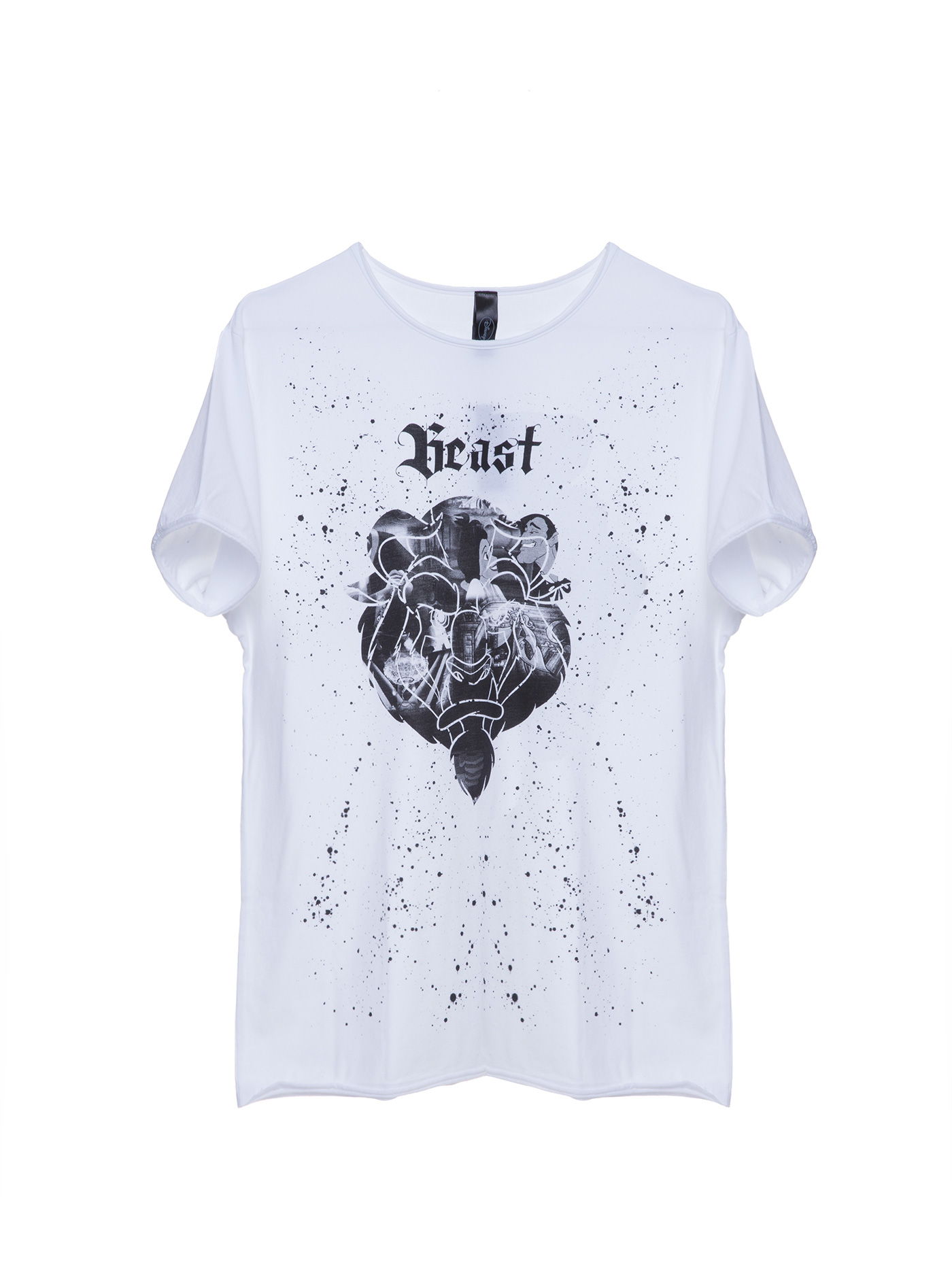 Футболка Белый принт 3262b | фото 3