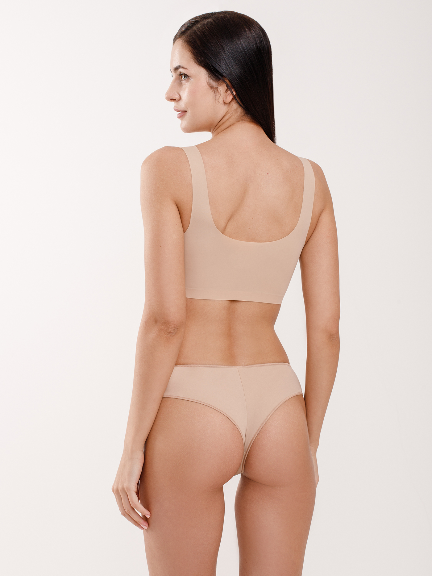 Бюстгальтер мягкий топ Бежевый VUW6HD1508 | фото 2
