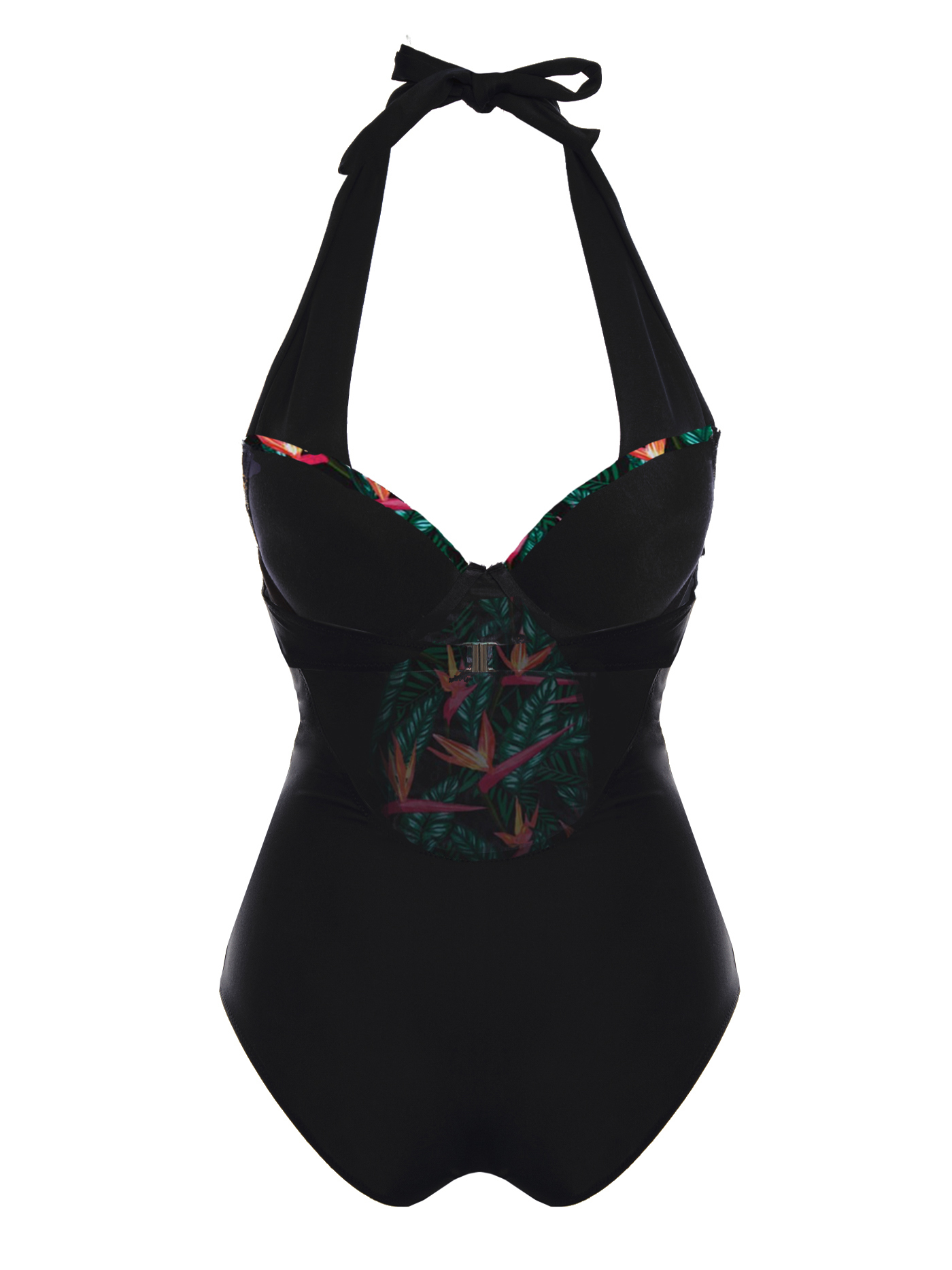 Купальник слитный push-up Принт тропические цветы 2523S4721_U | фото 4