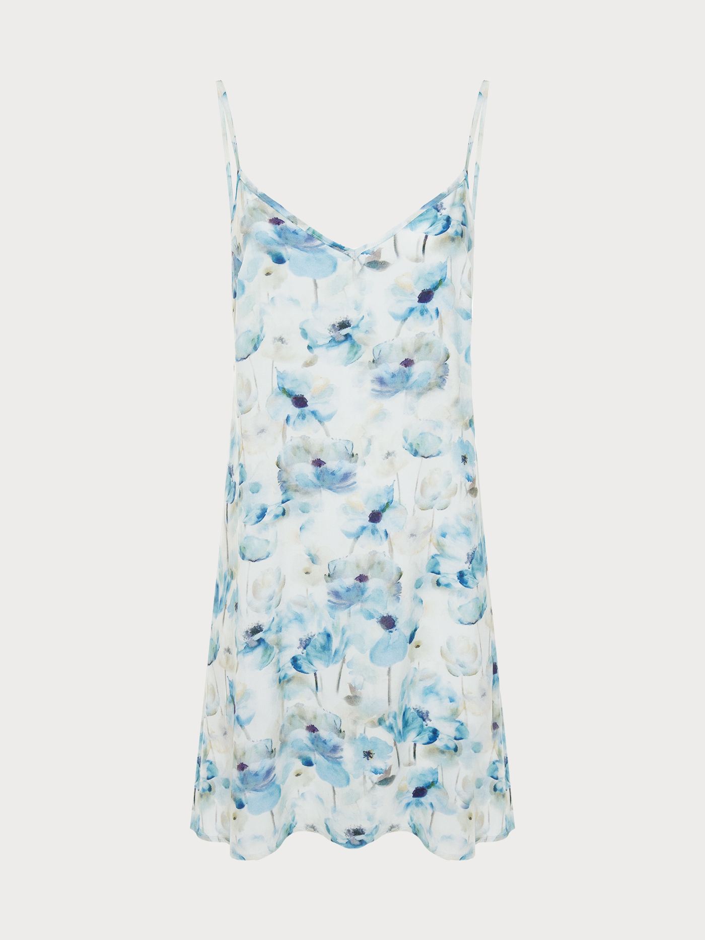 Сорочка короткая Принт акварель PAR-07 | фото 7