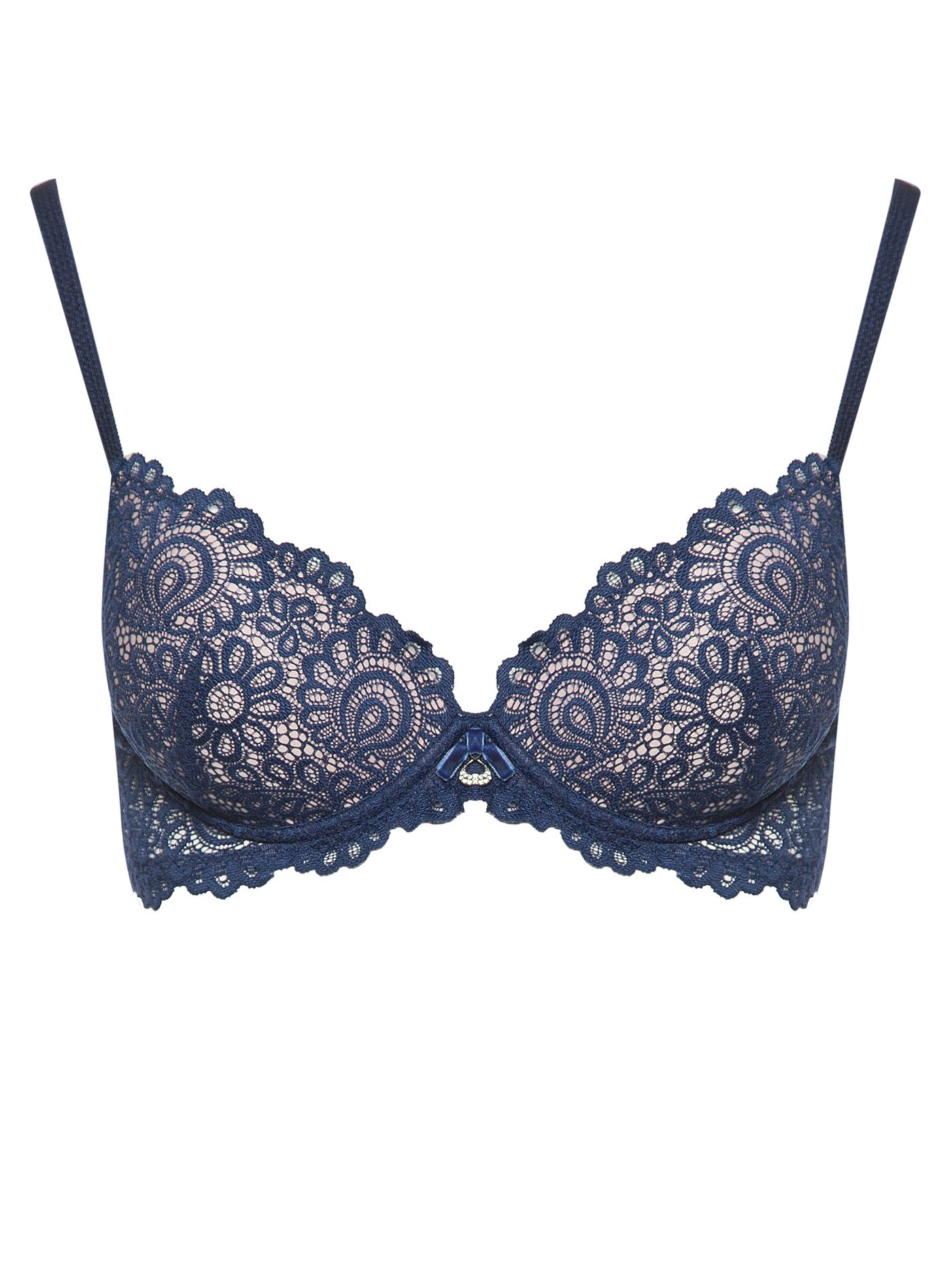 Бюстгальтер push-up Темно-синий 2009F1125 | фото 3