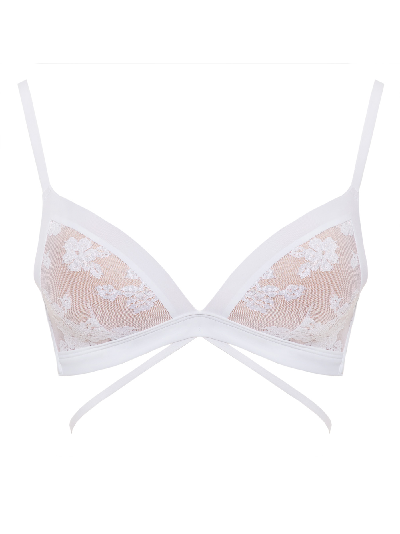 Бюстгальтер треугольник t-shirt Белый 2313F1402 | фото 3