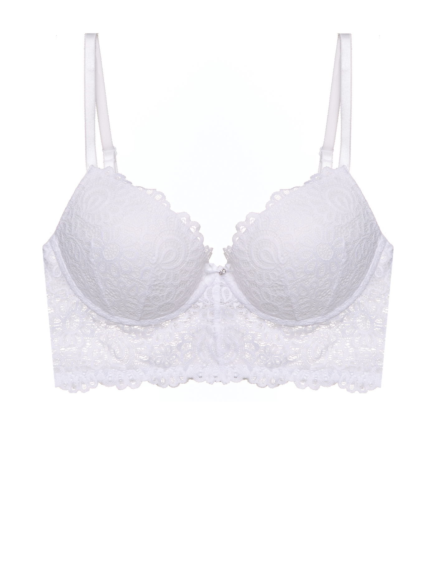 Бюстгальтер бюстье Белый 2484F3744 | фото 6