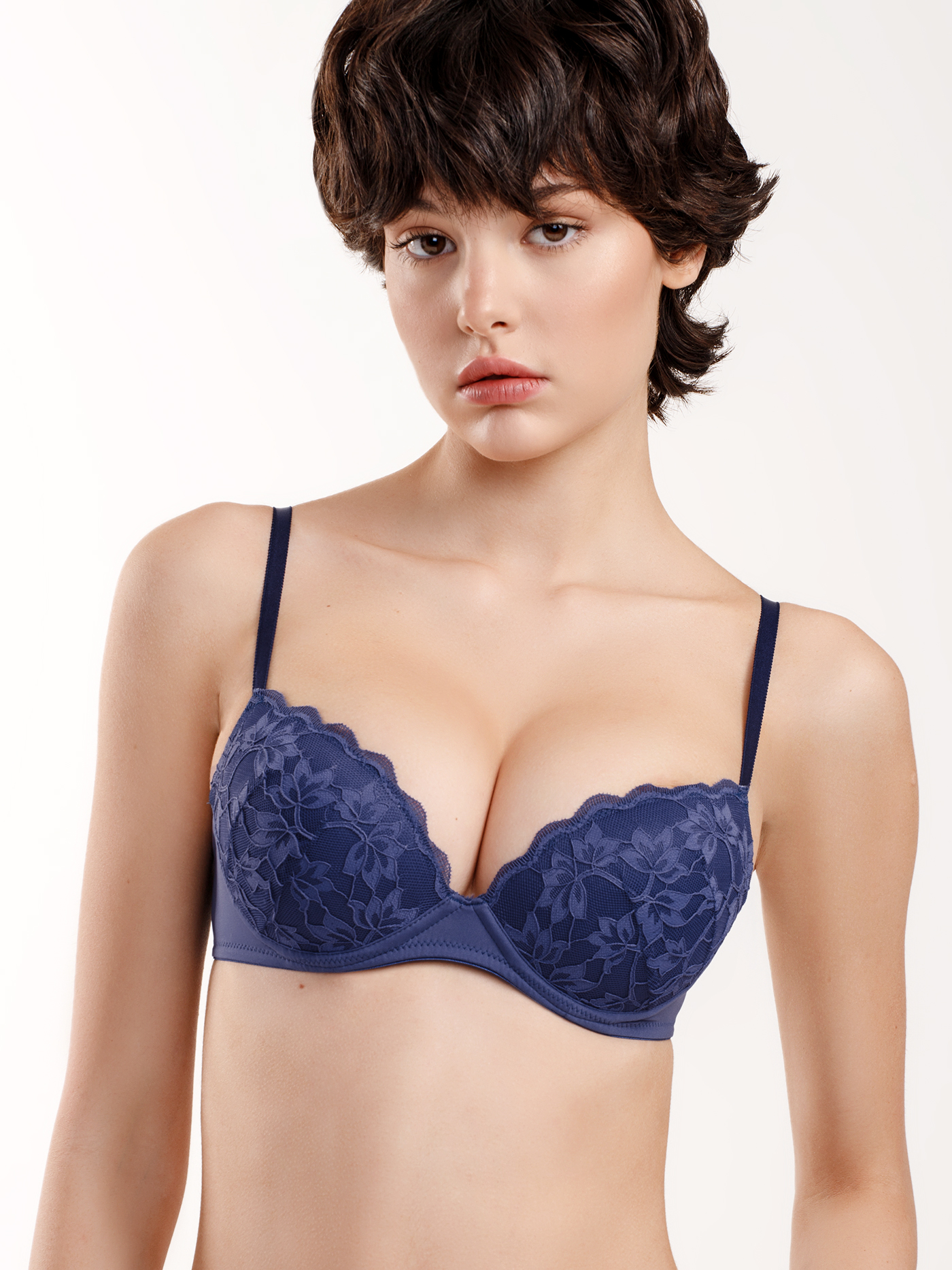 Бюстгальтер t-shirt Синий 3016F1403L | фото 2