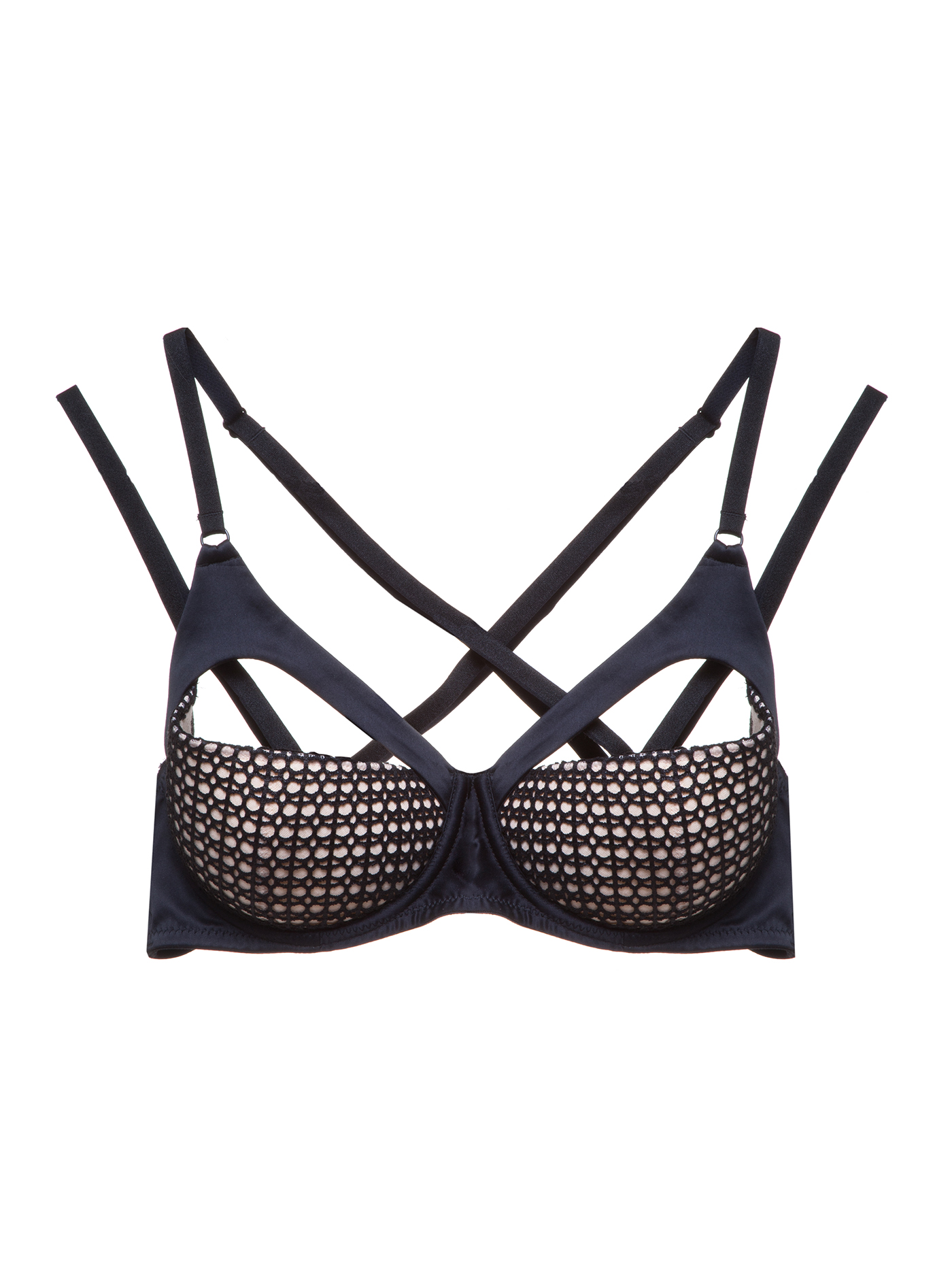 Бюстгальтер moon-half Черный 2456F1459 | фото 3