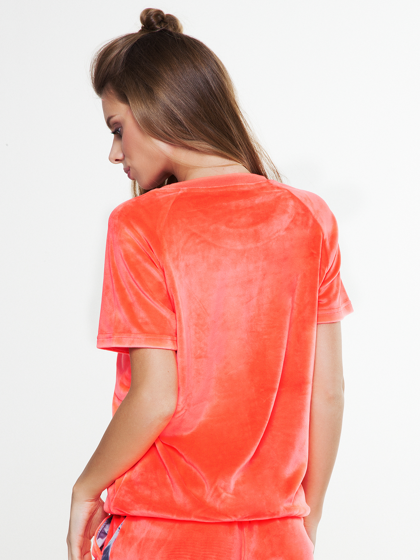 Кофта Яркий коралловый VT3 | фото 2