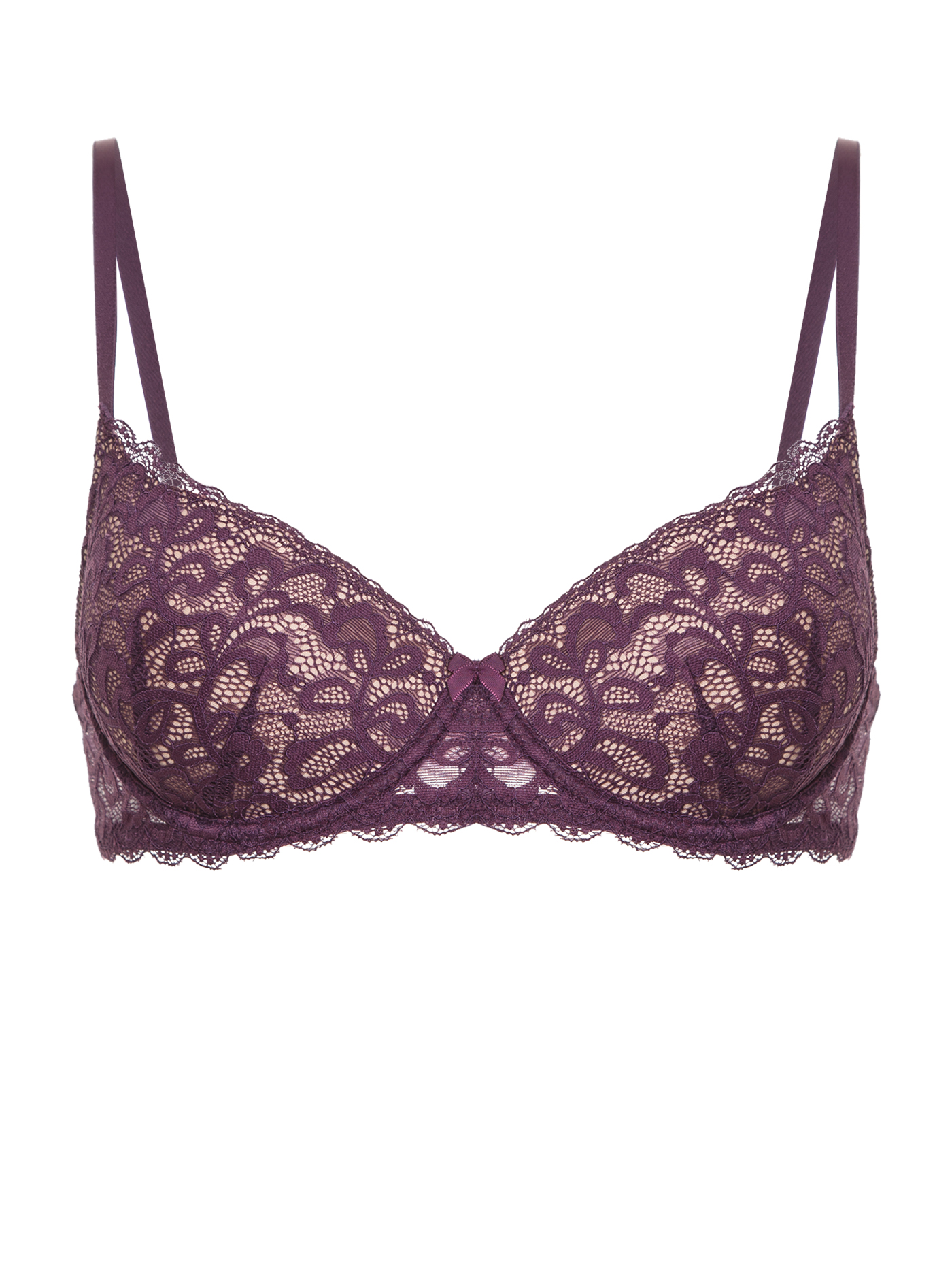 Бюстгальтер t-shirt Баклажановый 2559F1446 | фото 3