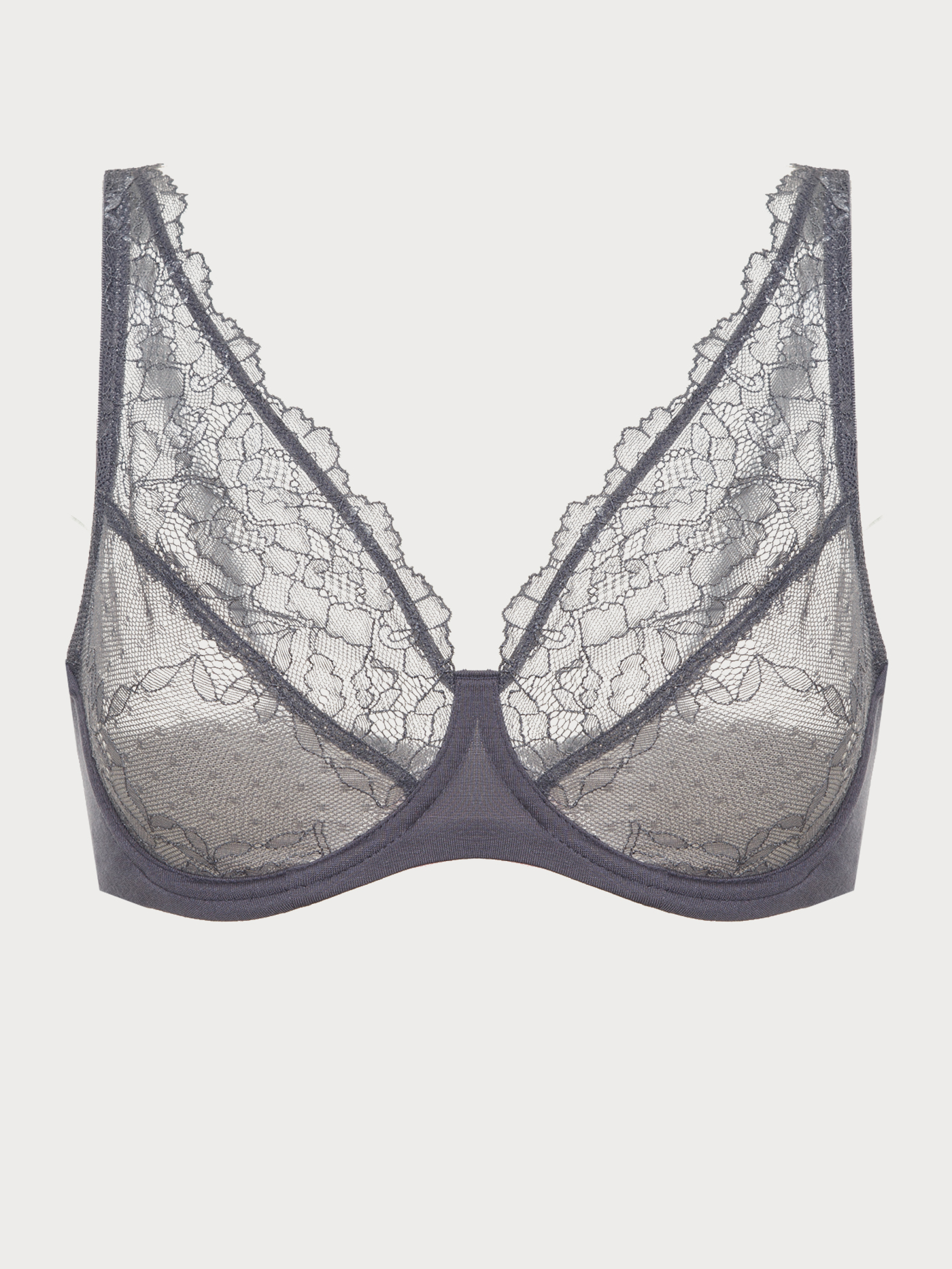 Бюстгальтер мягкий Серый 2768F1305L | фото 3