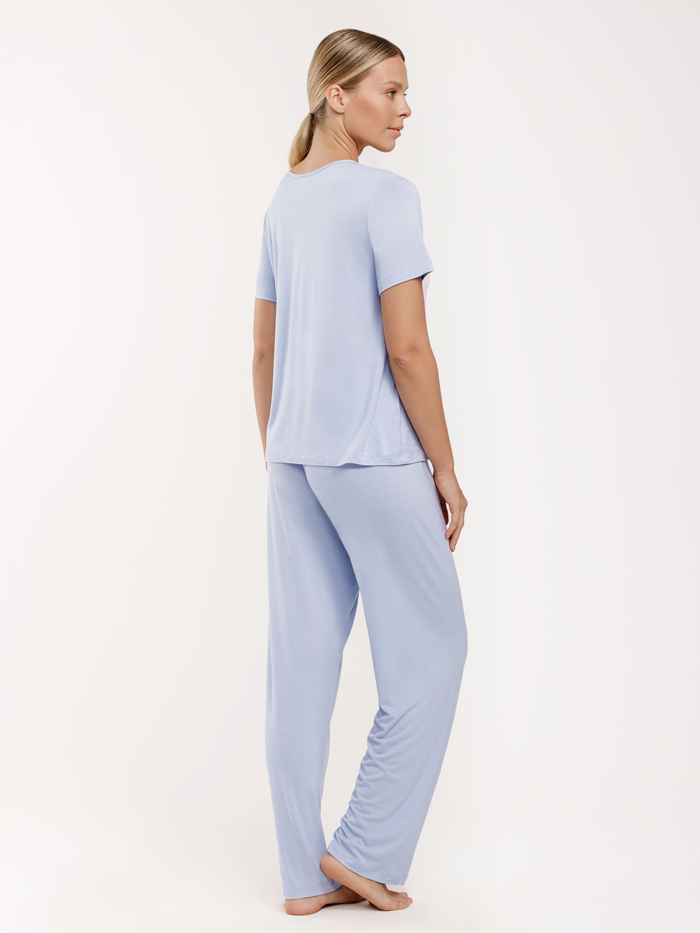 Брюки Сиреневый 2999F5004 | фото 2