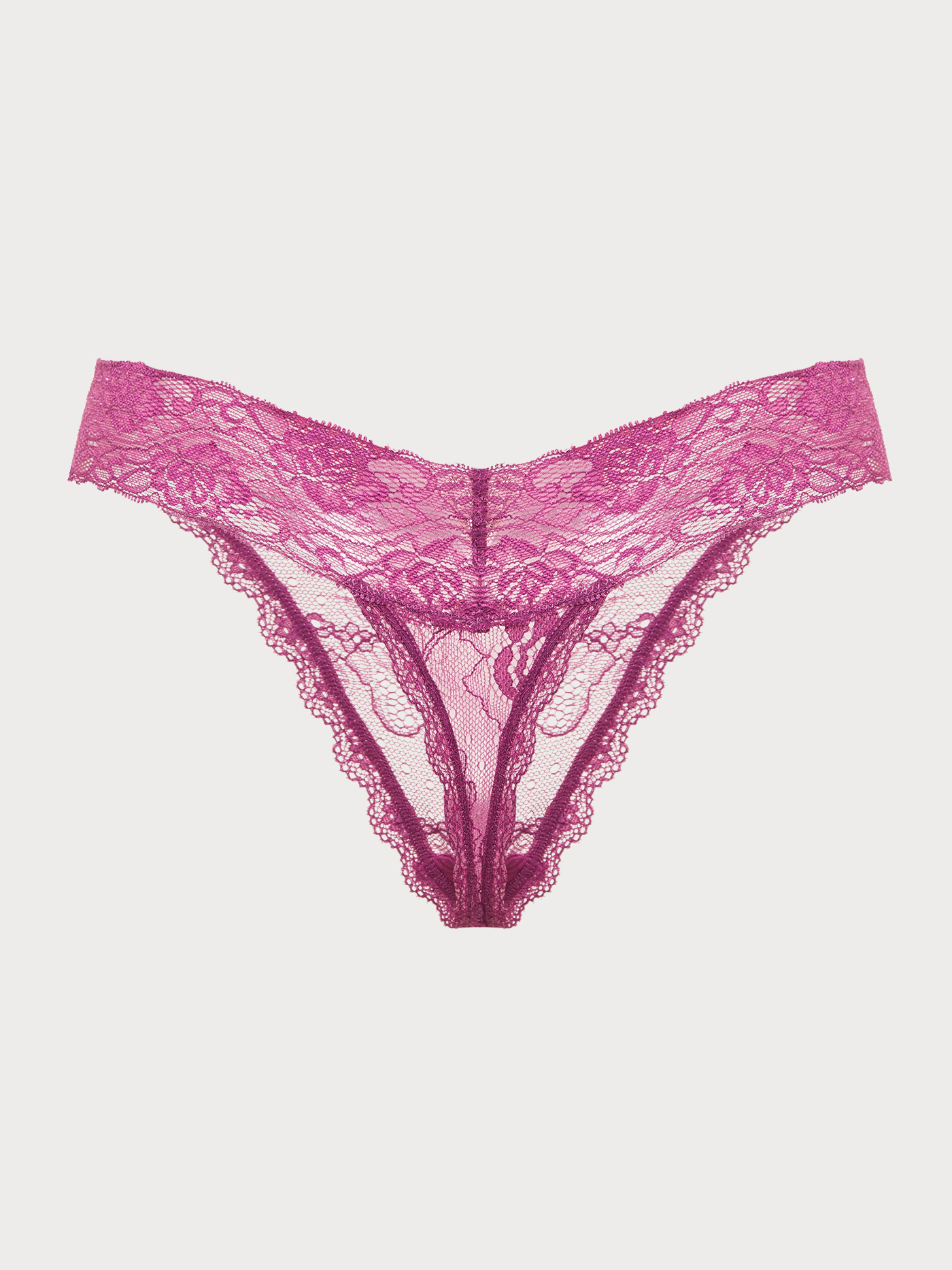 Трусы стринг Фиолетовый DFN-0615P | фото 4