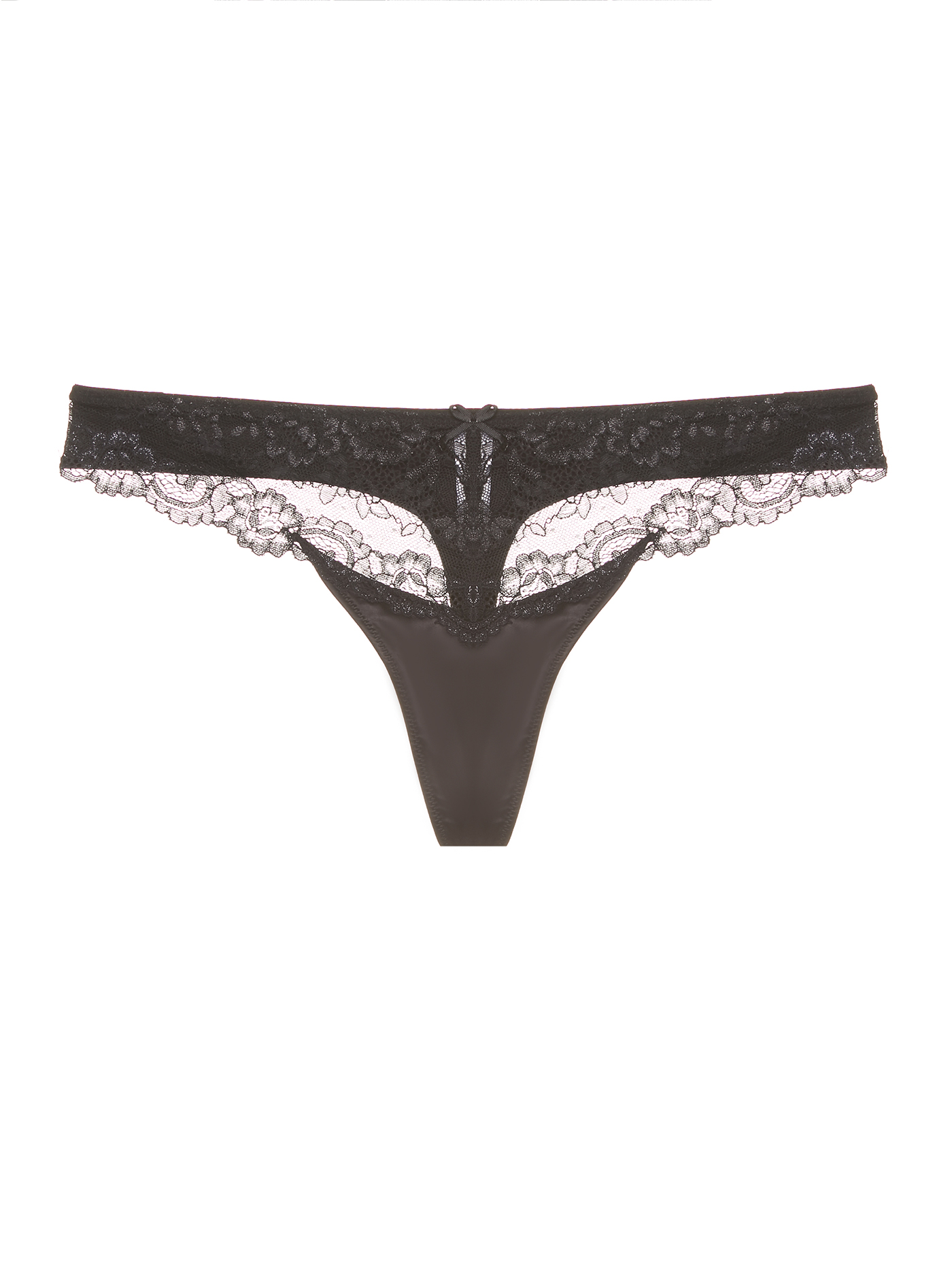 Трусы стринг Черный TAN-12855 | фото 1