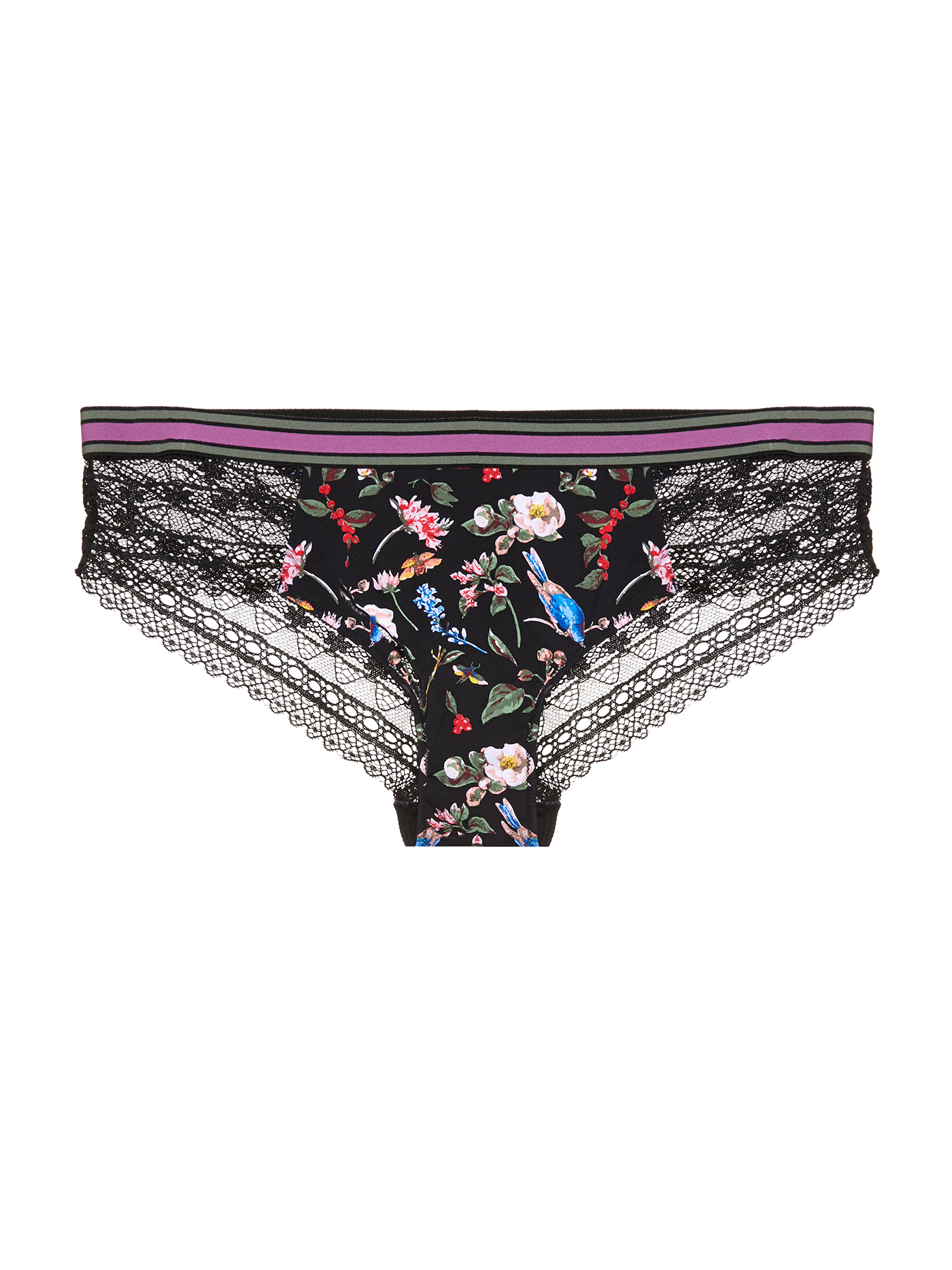 Трусы слип Цветочный принт BR-12762 | фото 3