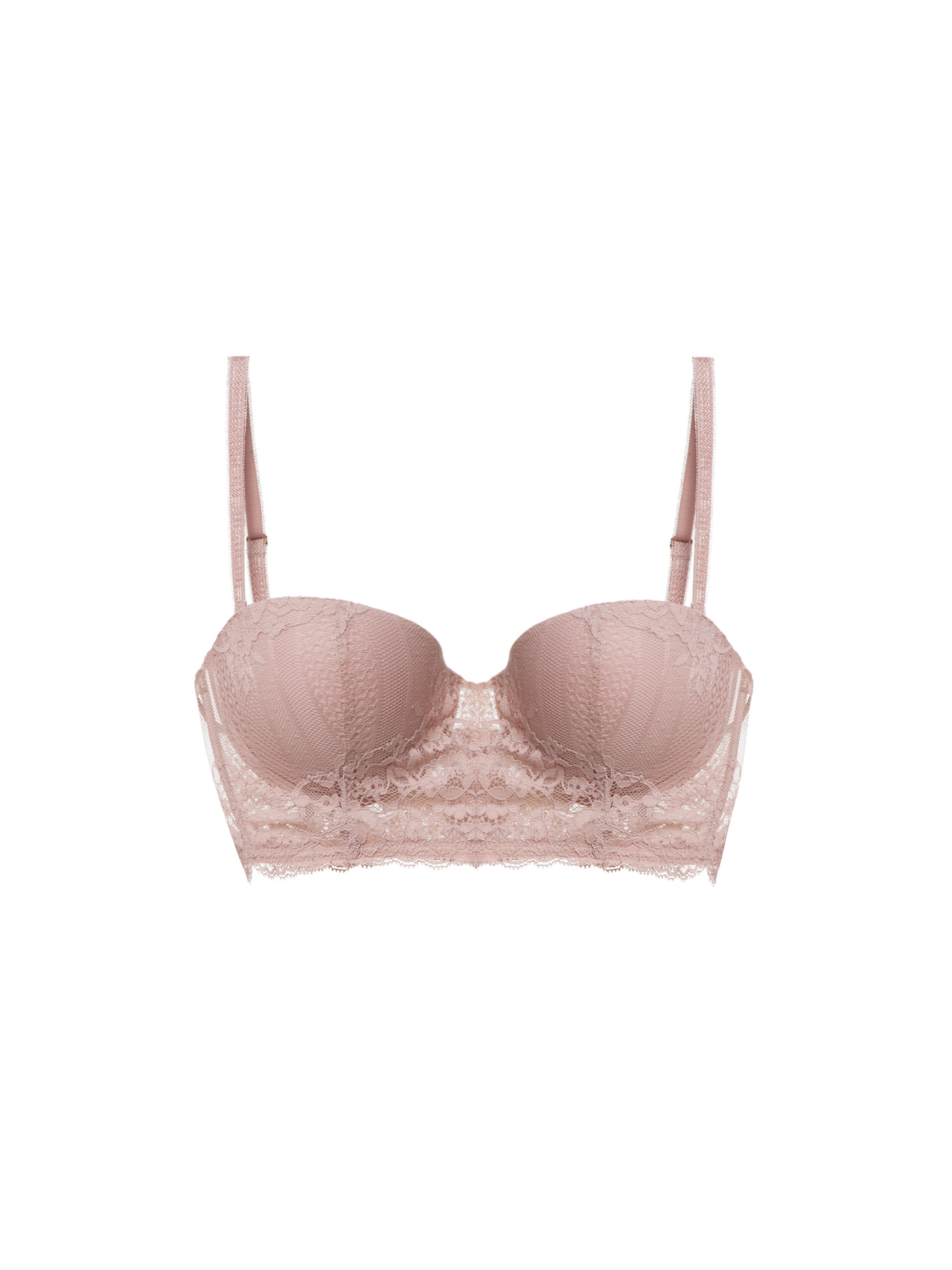 Бюстгальтер балконет t-shirt Пудровый 2445F1215 | фото 3