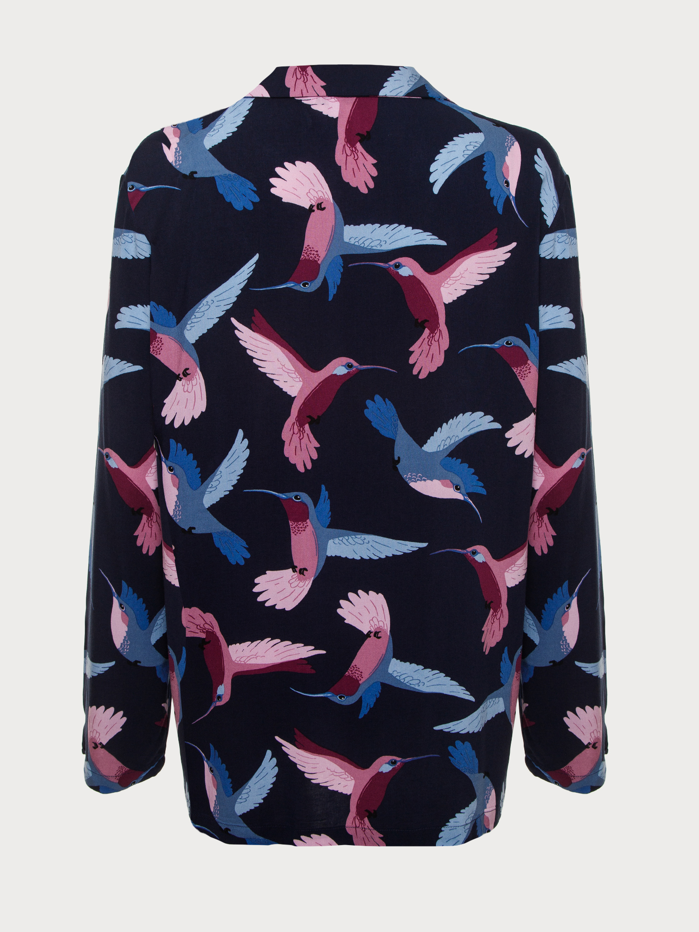 Рубашка Принт синий PAR-03 | фото 7