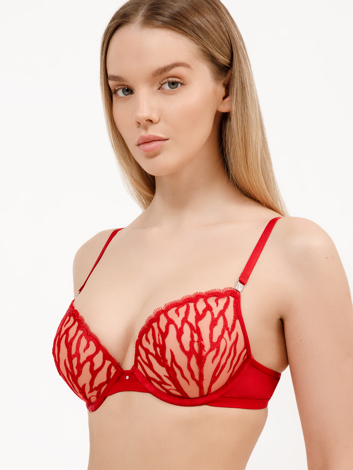 Бюстгальтер push-up Красный EM-181225PB | фото 4
